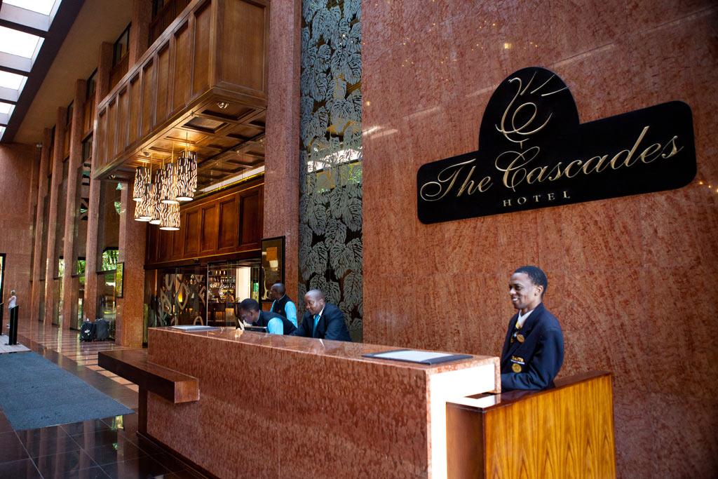 Vista Lobby The Cascades Hotel at Sun City Resort