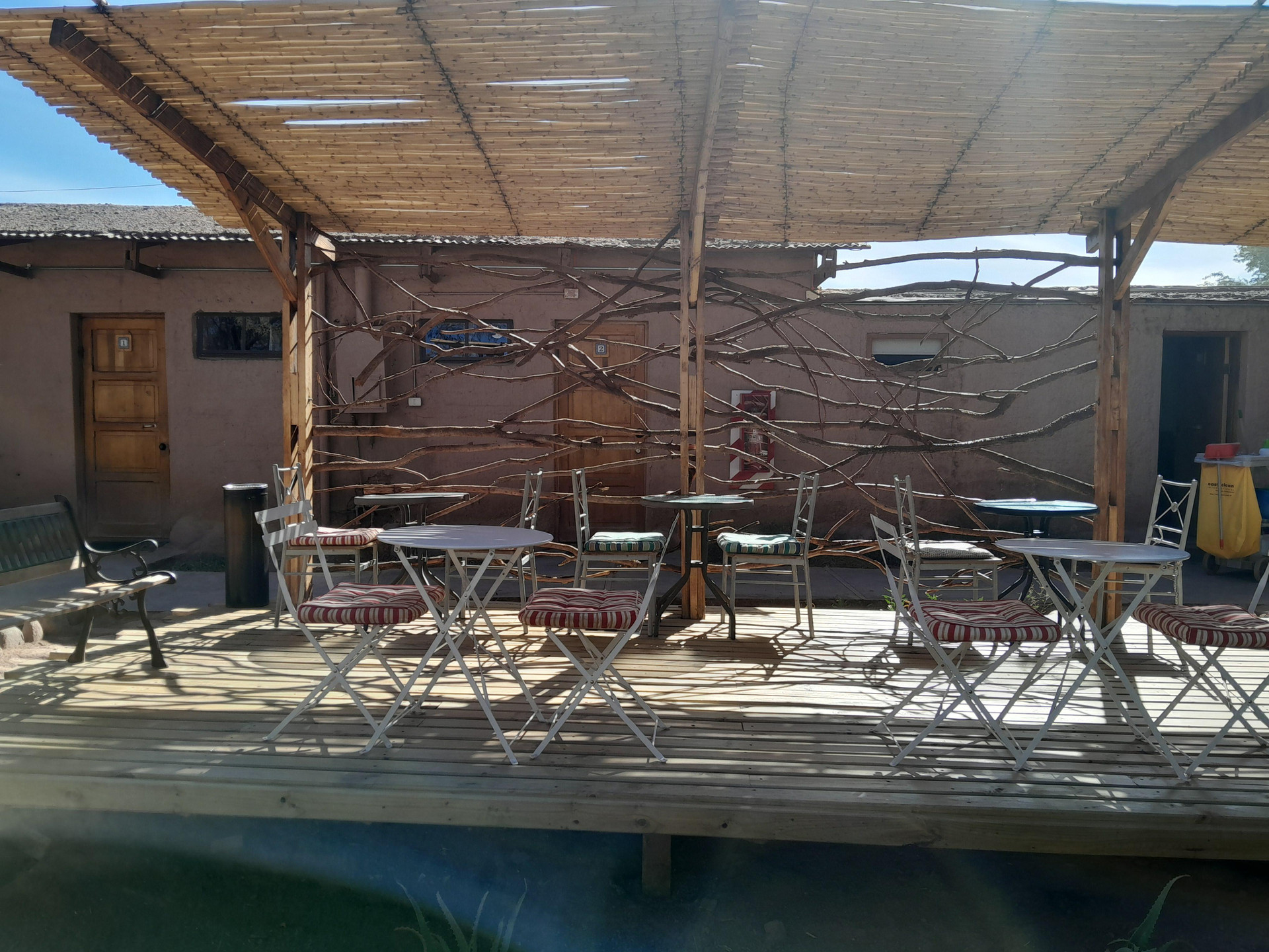 Balcón, patio o terraza Hotel Takha Takha