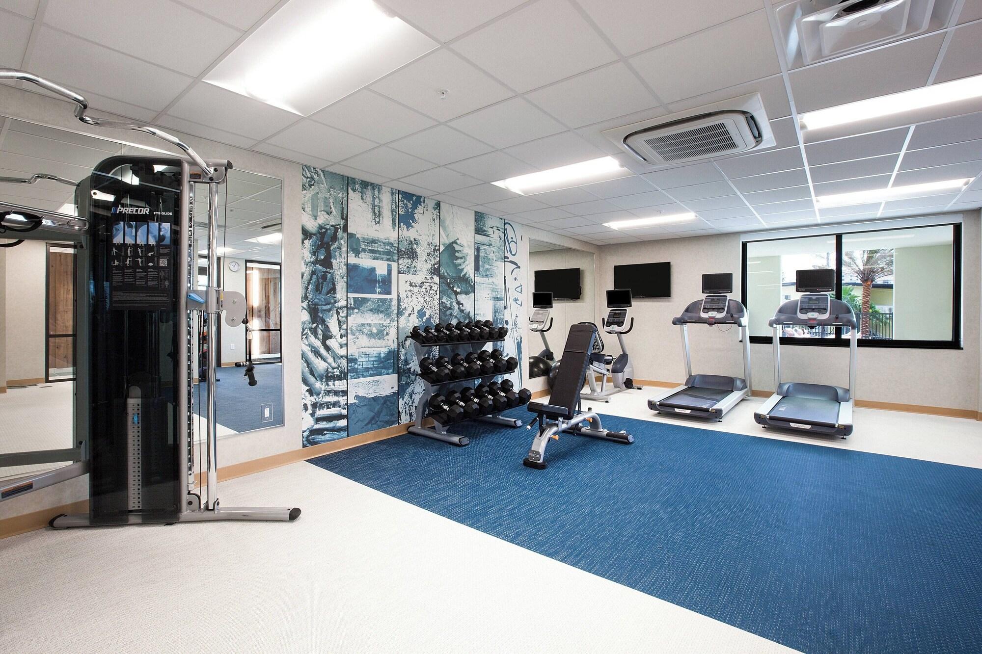 Gimnasio Fairfield Inn & Suites by Marriott Clearwater Beach