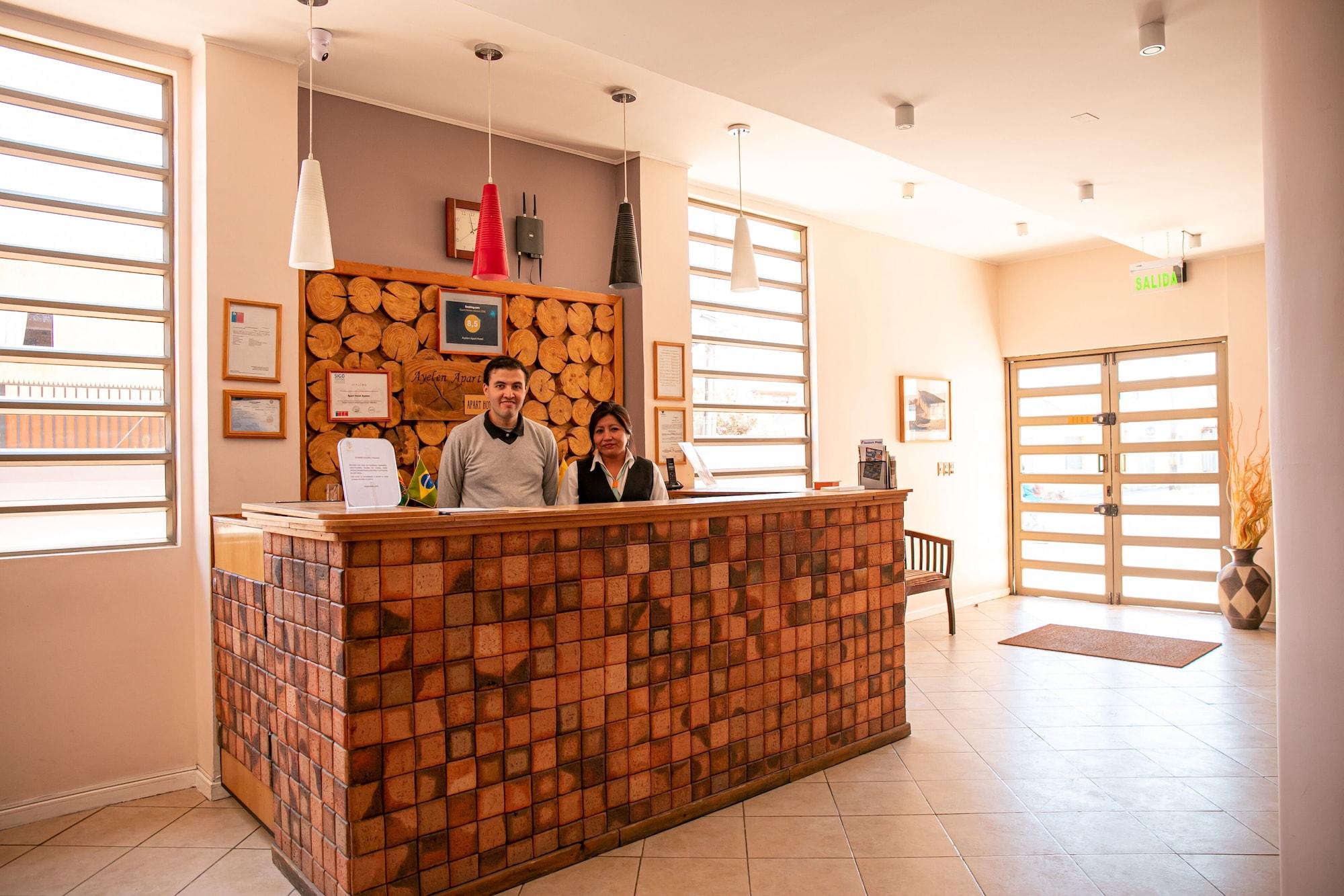 Vista Lobby Ayelen Apart Hotel