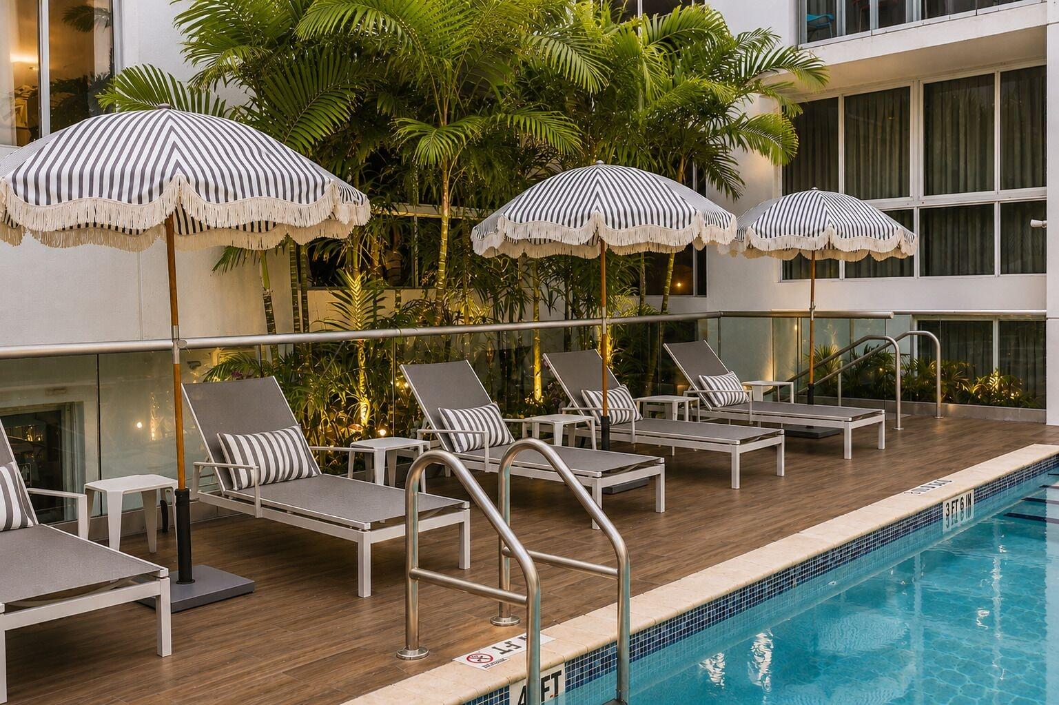 Vista Piscina Habitat Brickell