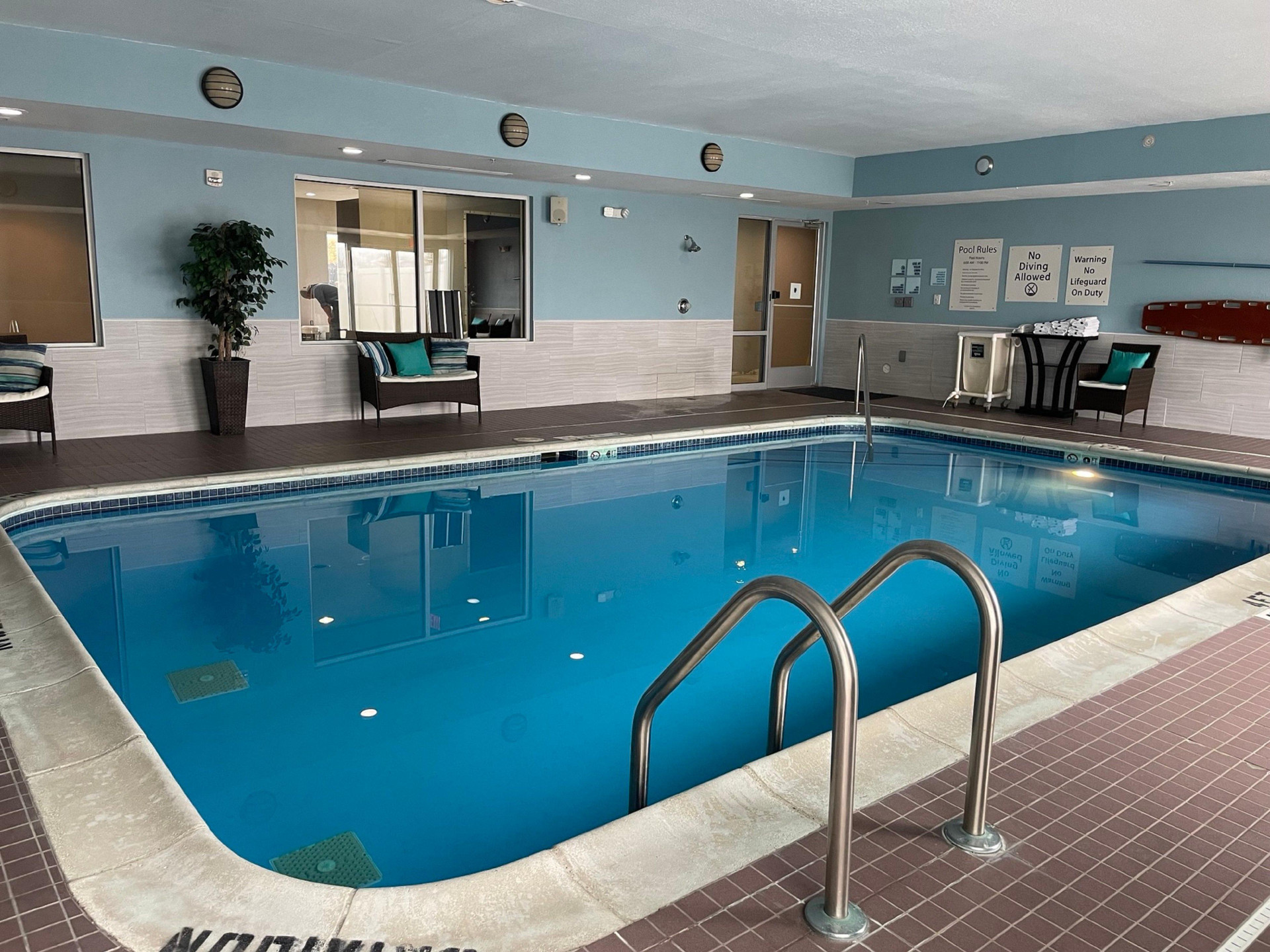 Vista Piscina Holiday Inn Express Lapeer by IHG