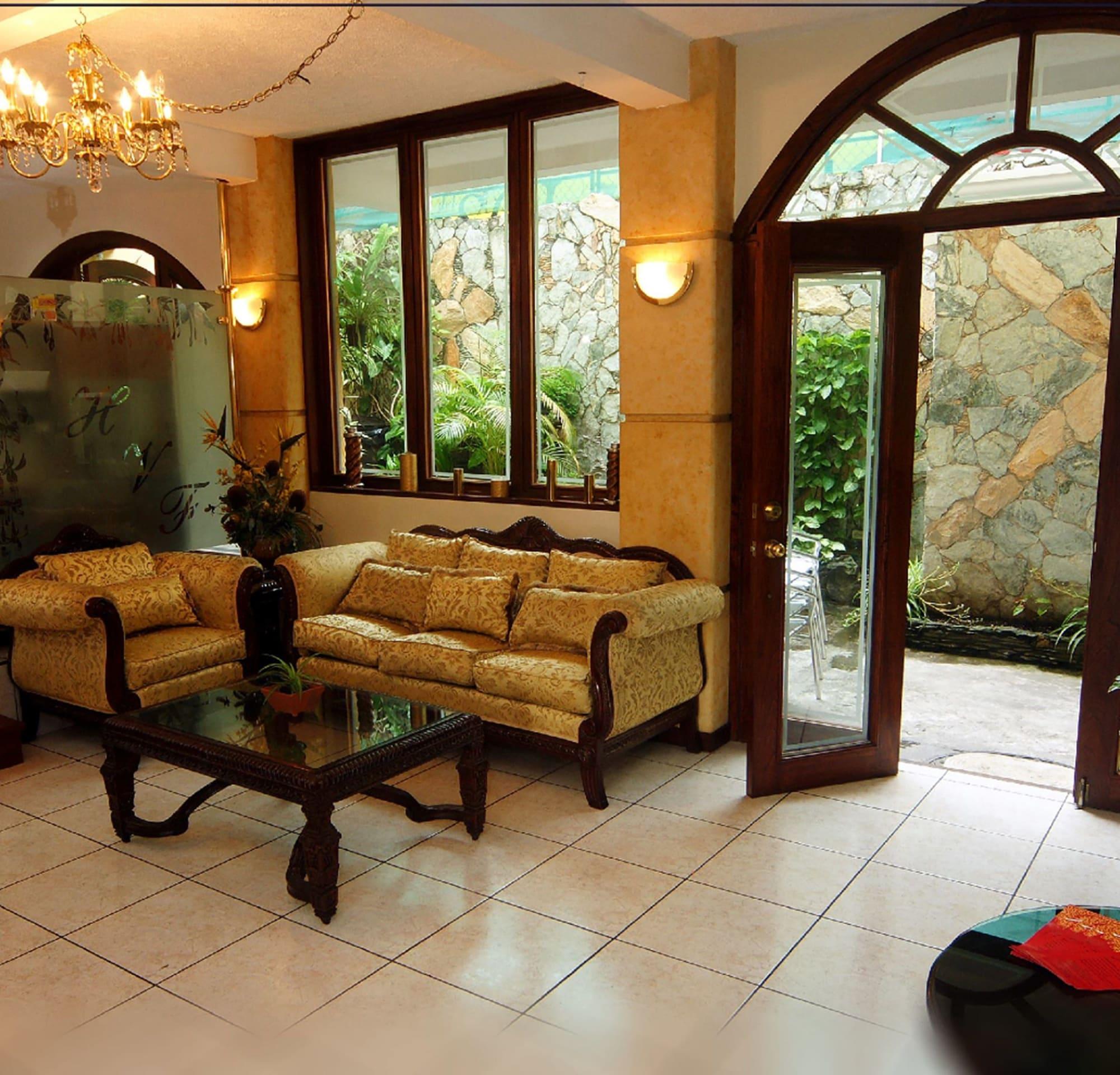 Vista Lobby Hotel Villa Florencia Zona Rosa
