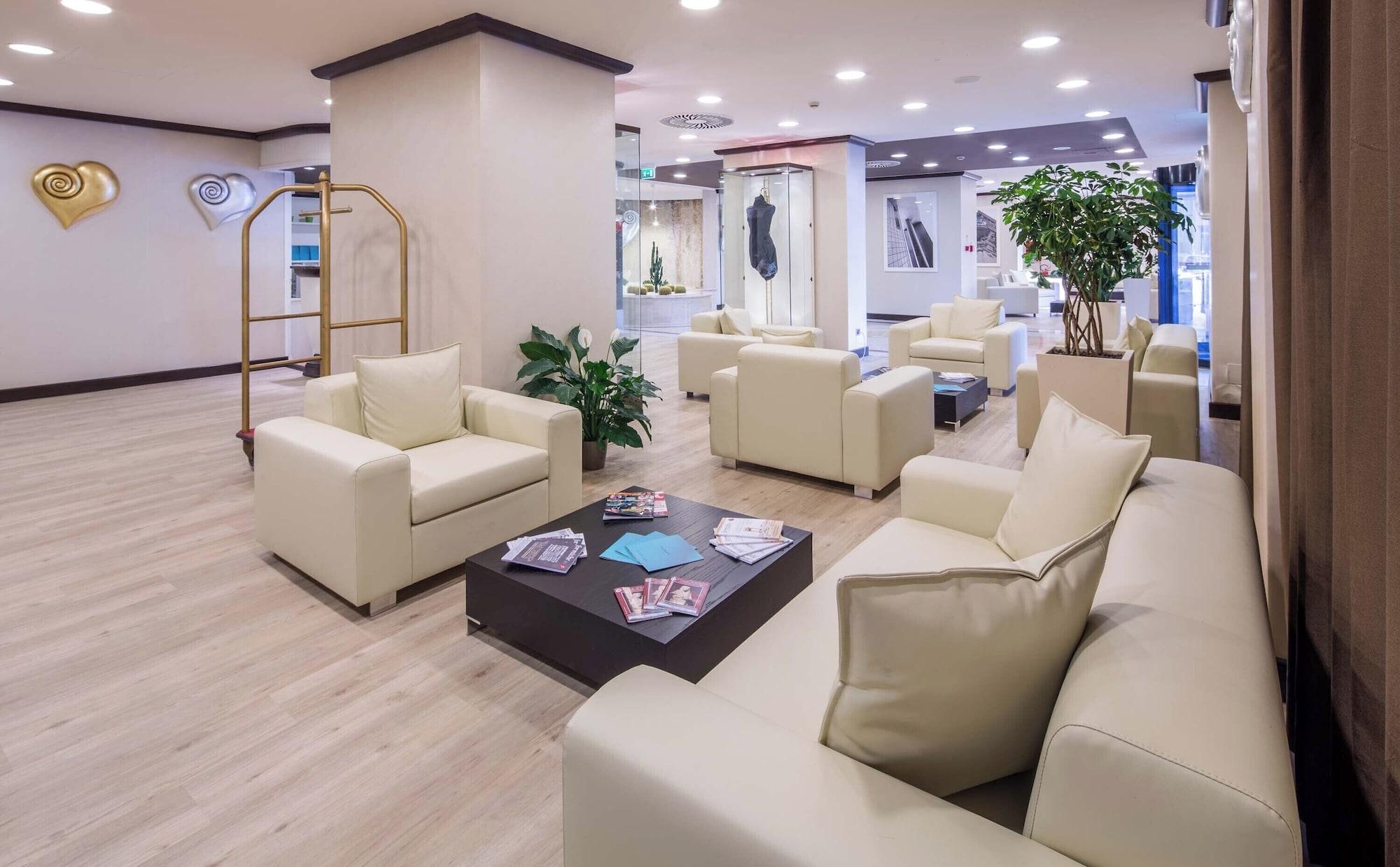 Vista Lobby Best Western Plus Tower Hotel Bologna