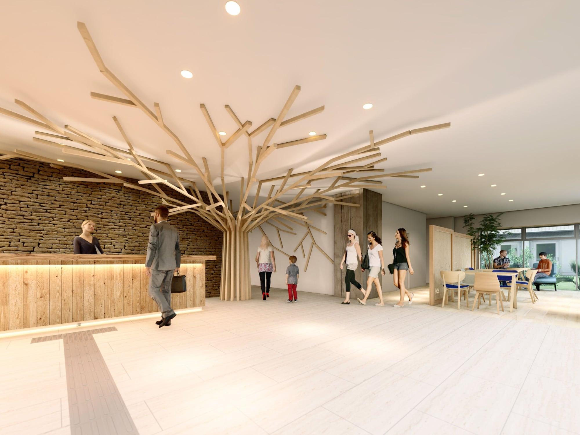 Vista Lobby Hotel Torifito Kashiwanoha