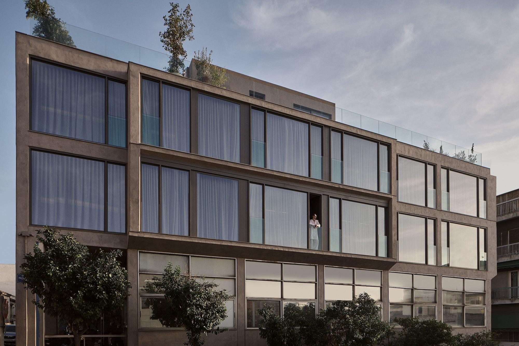 Vista Exterior Monastik Living in Athina