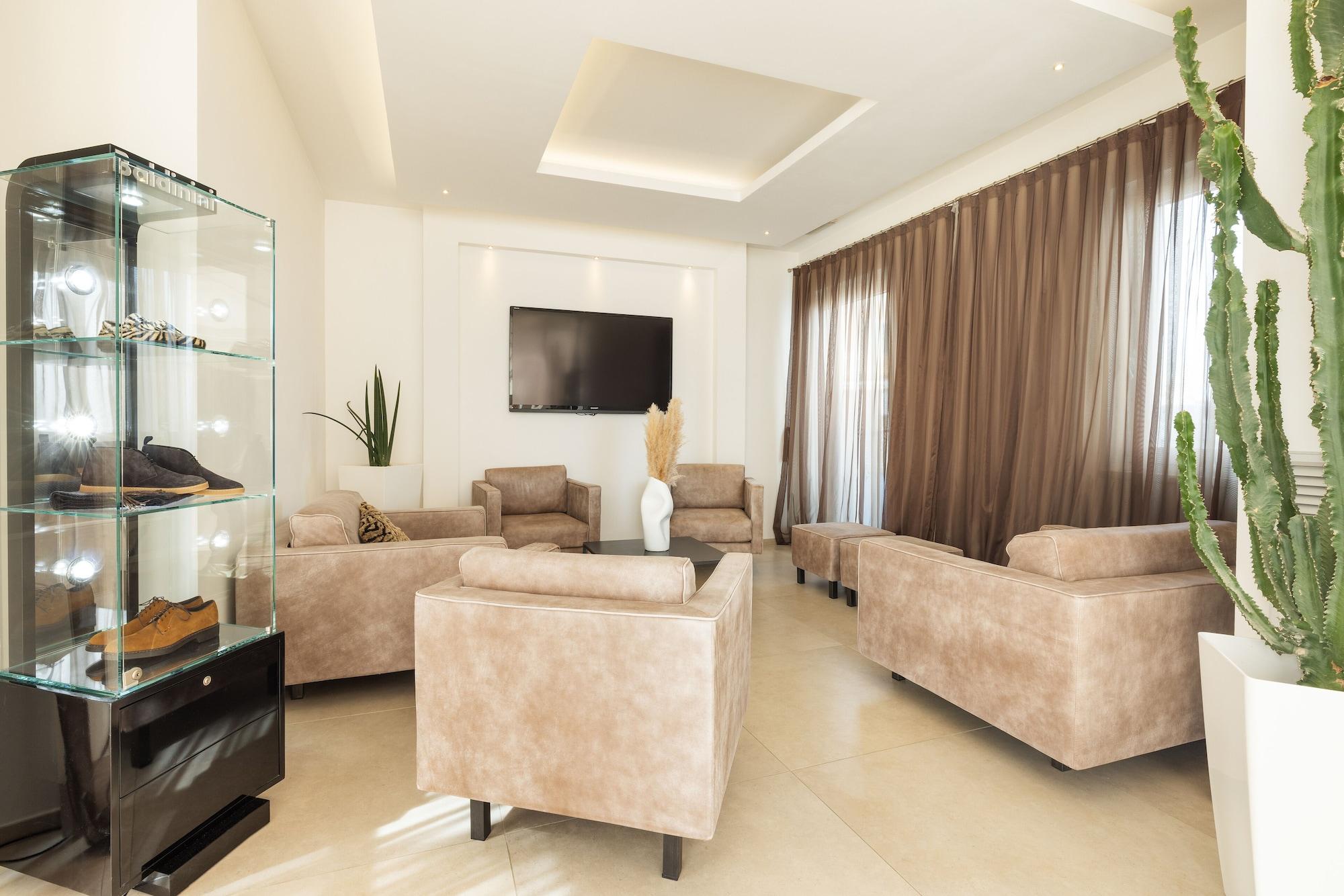 Vista Lobby Baldinini Hotel