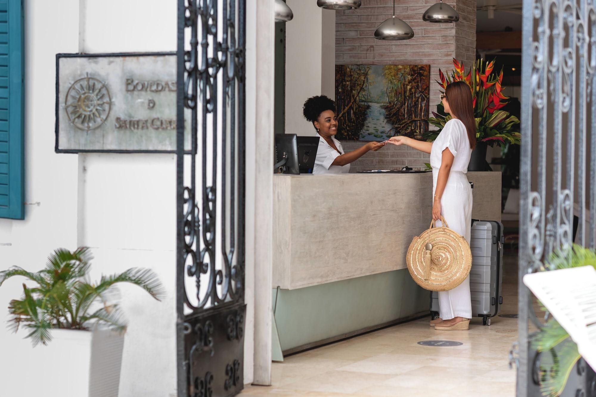 Vista Lobby Hotel Boutique Bovedas de Santa Clara By Accor