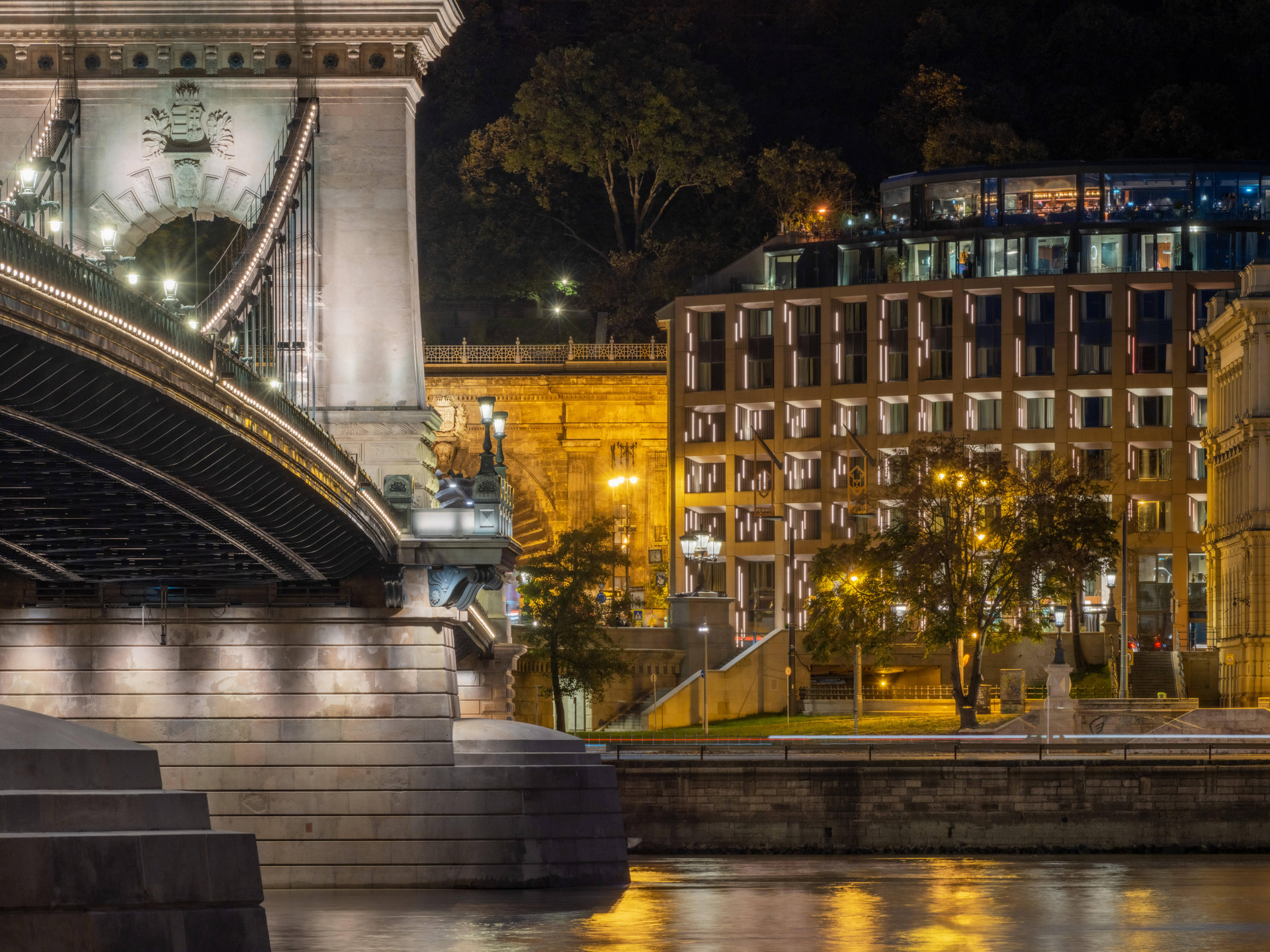 Vista Exterior Hotel Clark Budapest - Adults Only