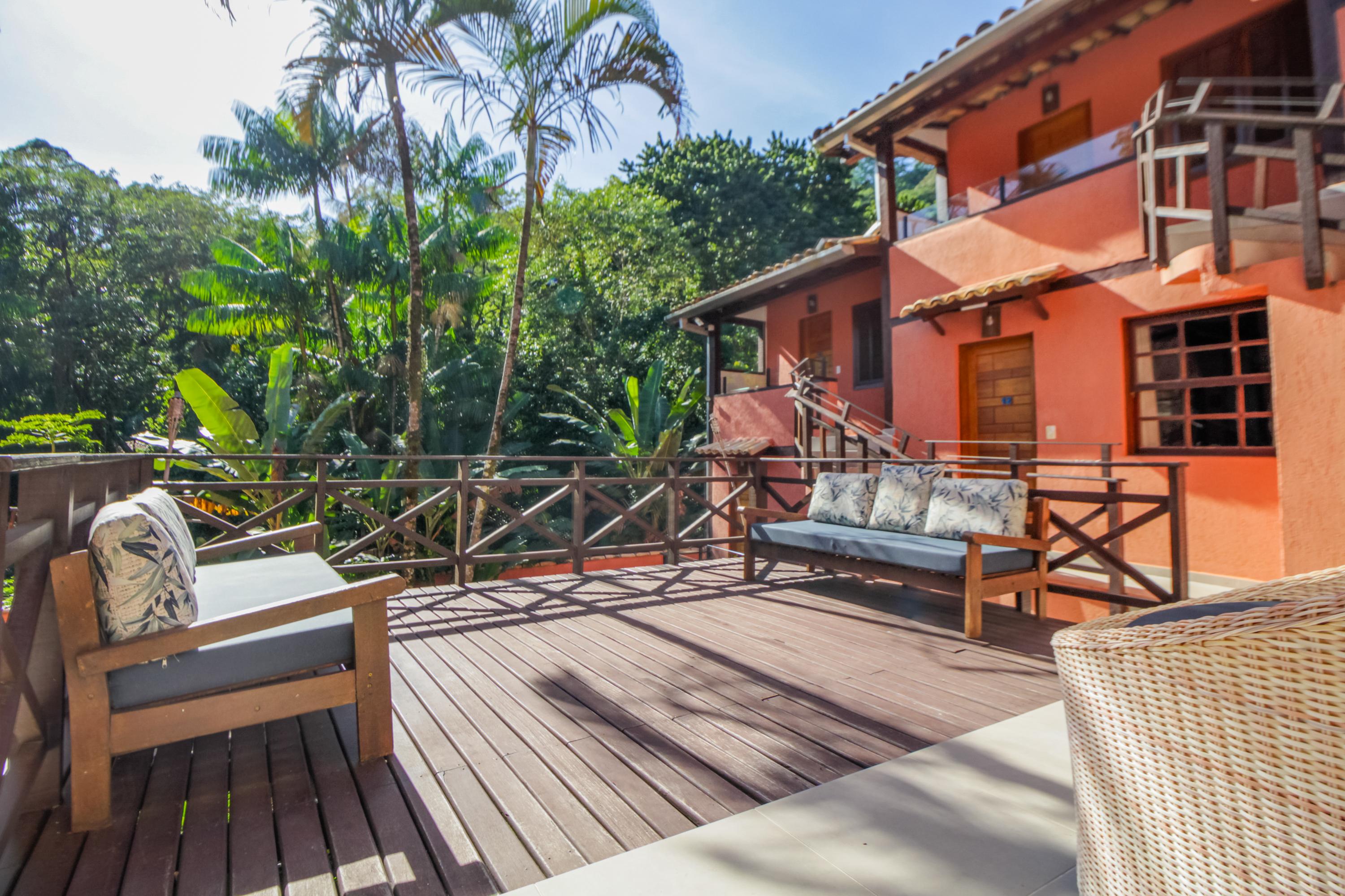 Vista Interior VELINN Pousada Canoa Ilhabela