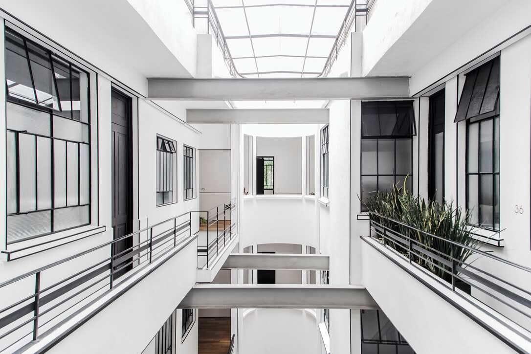 Vista Lobby Hotel Puerta Roja Condesa