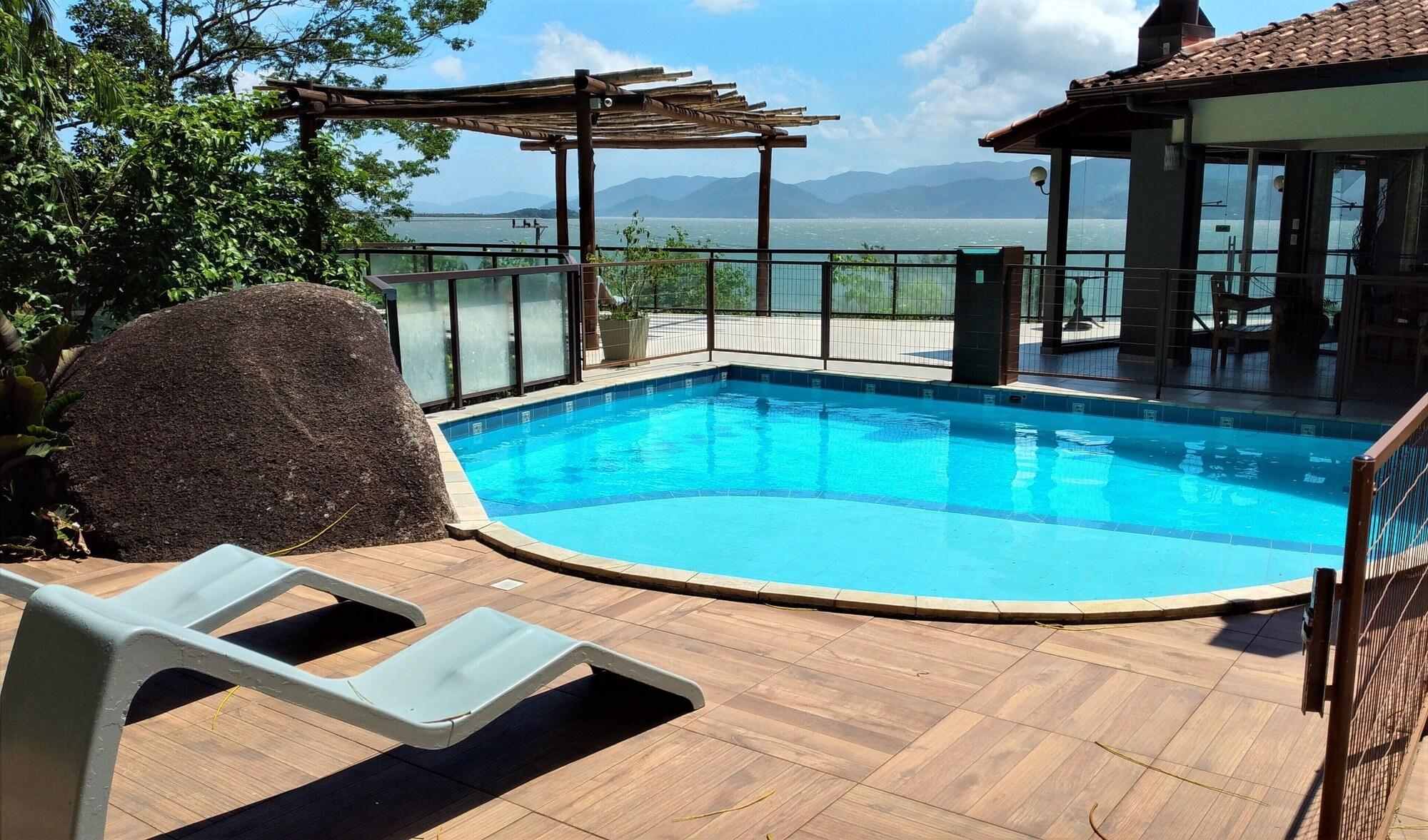 Vista Piscina Pousada EcoMar