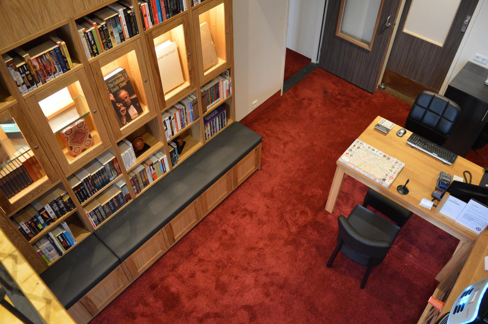 Vista Lobby Hotel Library Amsterdam