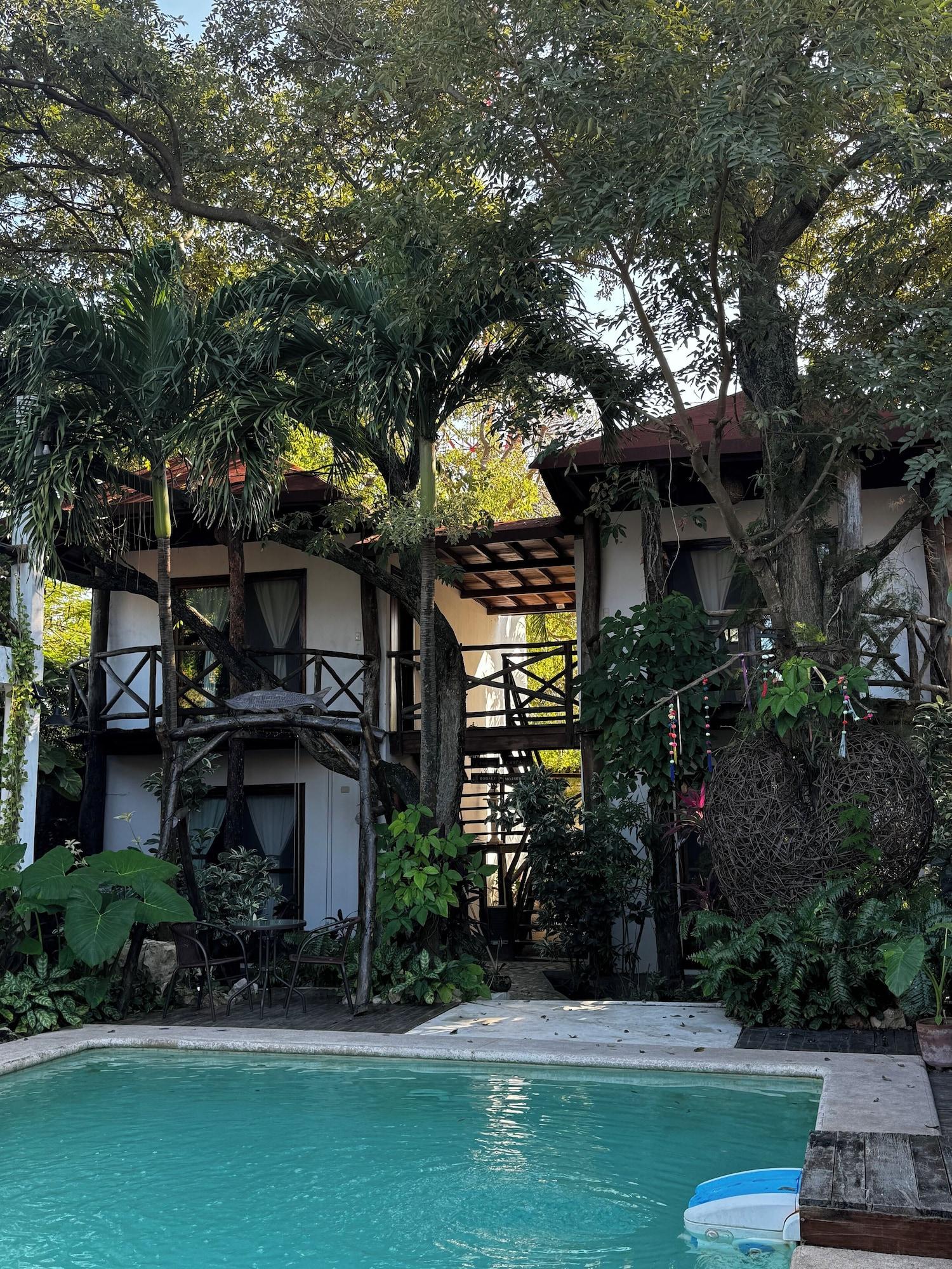Vista Exterior Cabañas Laguna