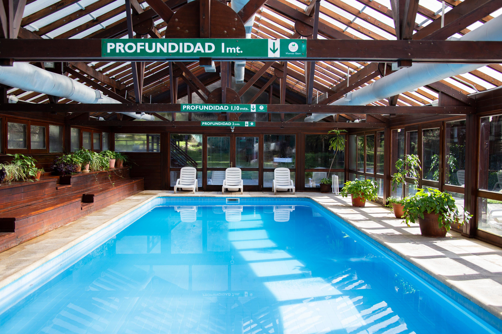 Vista Piscina Rincón de los Andes Resort