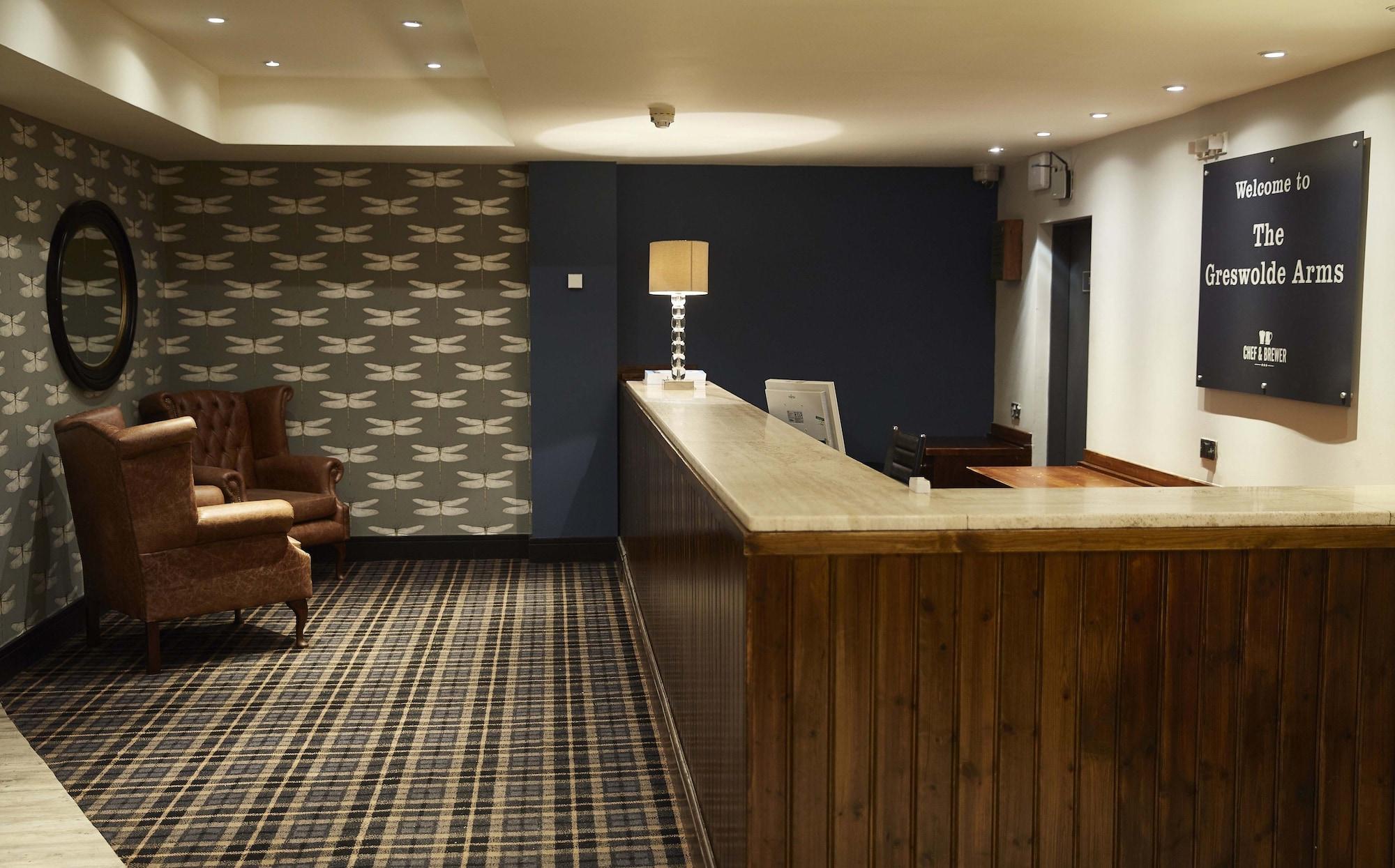 Vista Lobby Greswolde Arms Hotel by Chef and Brewer Collection
