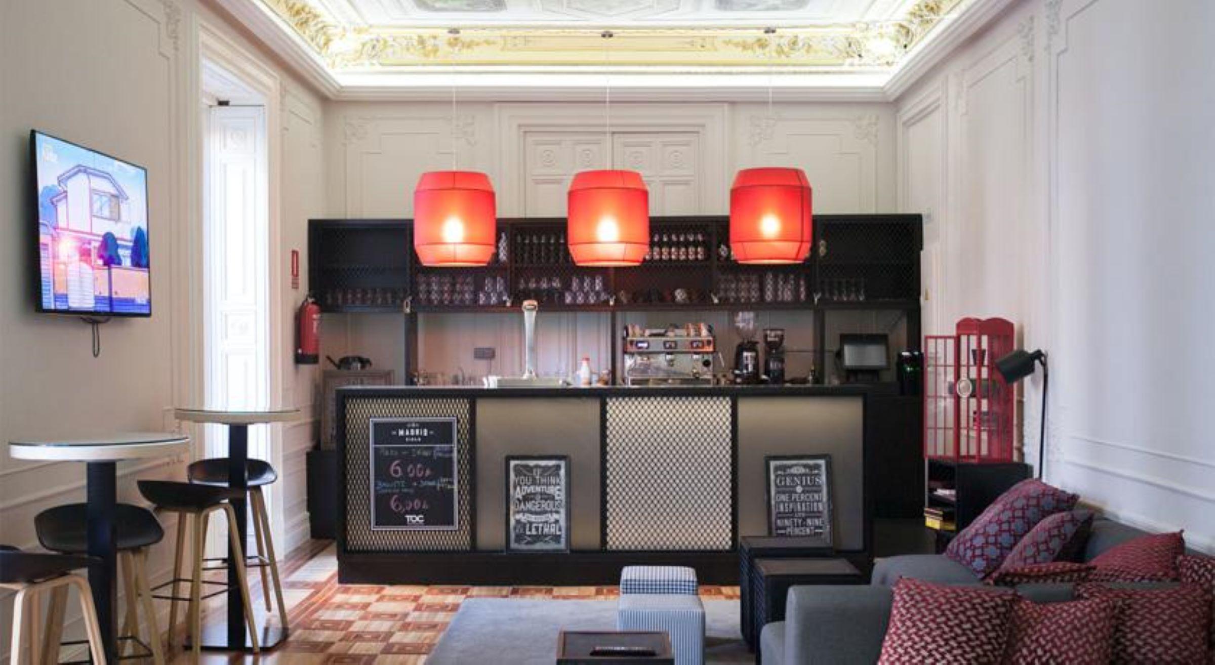 Bar/Salón TOC Hostel and Suites Madrid