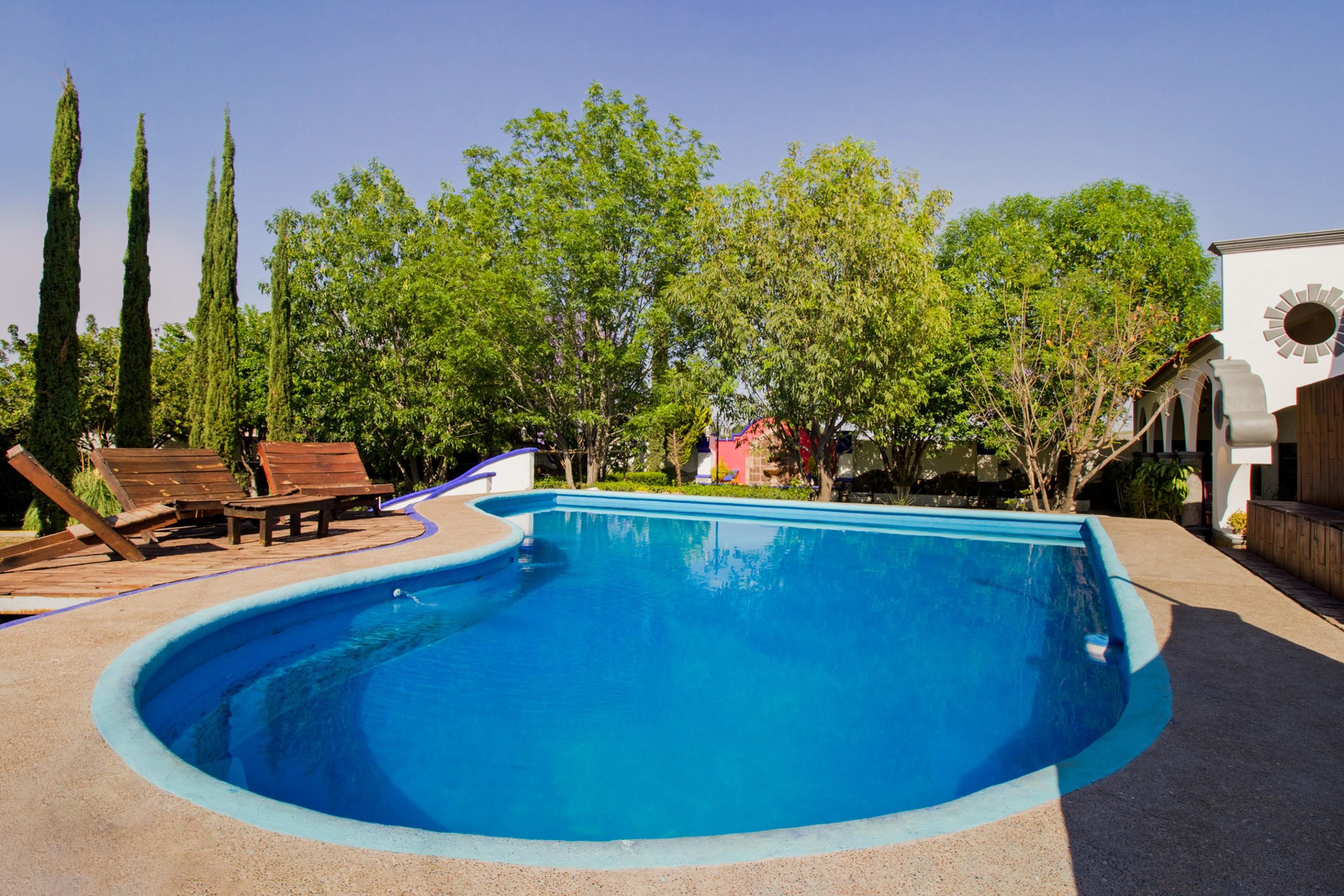Vista Piscina Capital O Hacienda Filadelfia, El Atorón, Irapuato