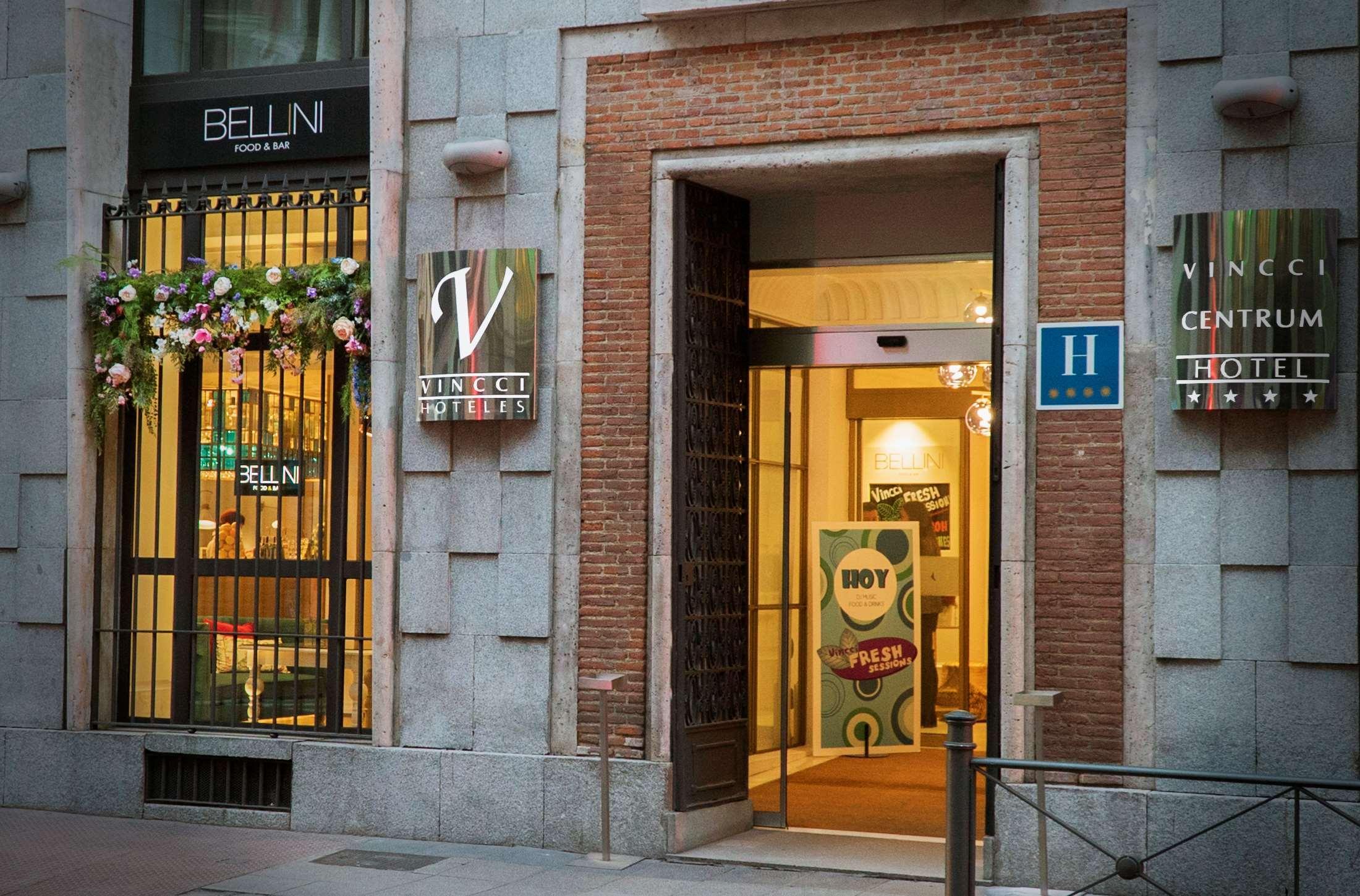 Vista Exterior Hotel Vincci Madrid Centrum