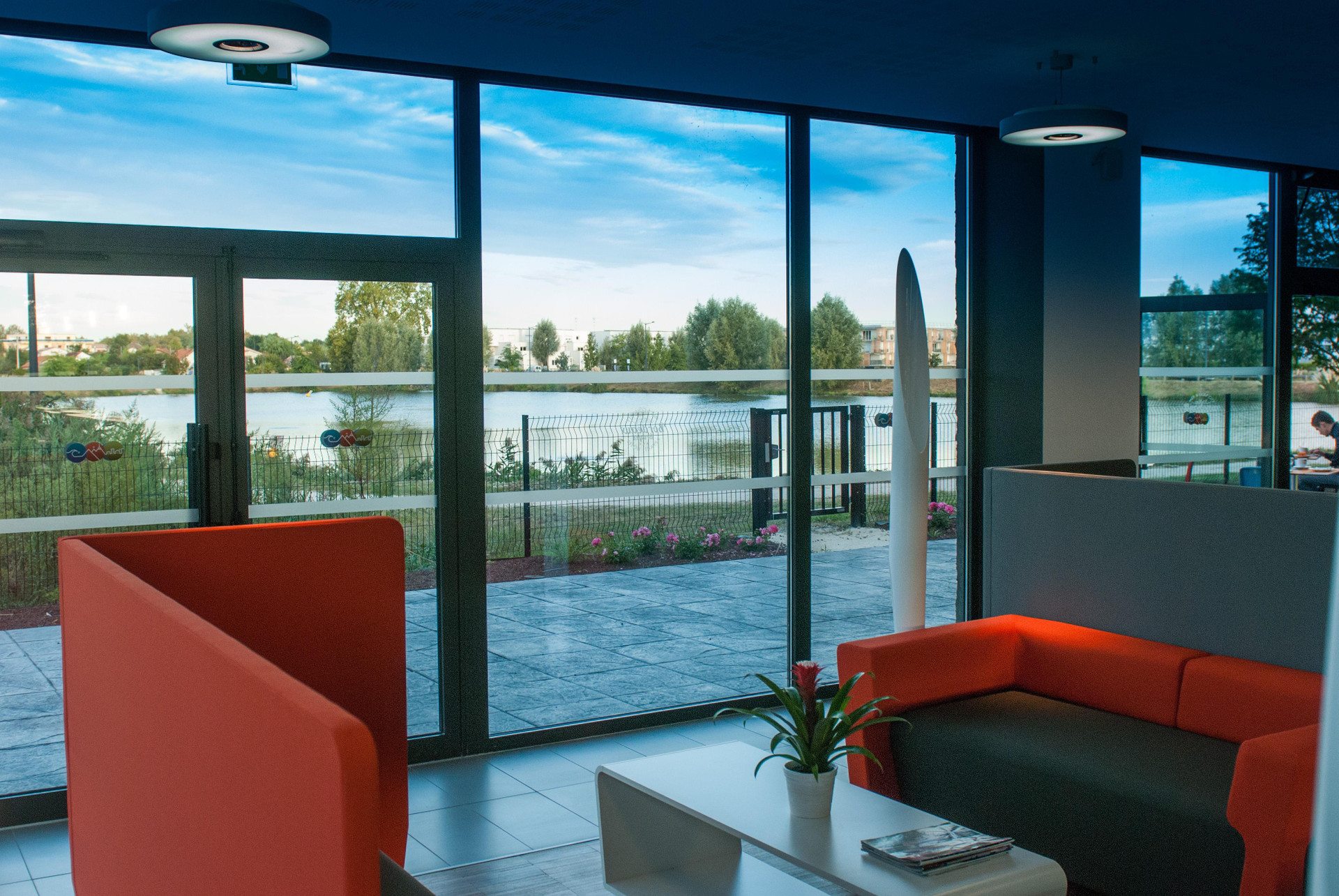 Vista Lobby Appart-Hotel Mer & Golf City Bordeaux Bruges
