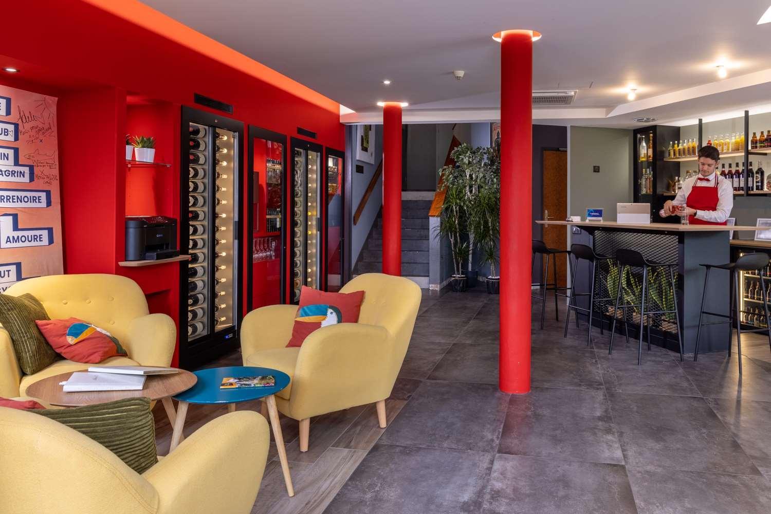 Bar/Salón The Originals City, Hotel Paray-Le-Monial