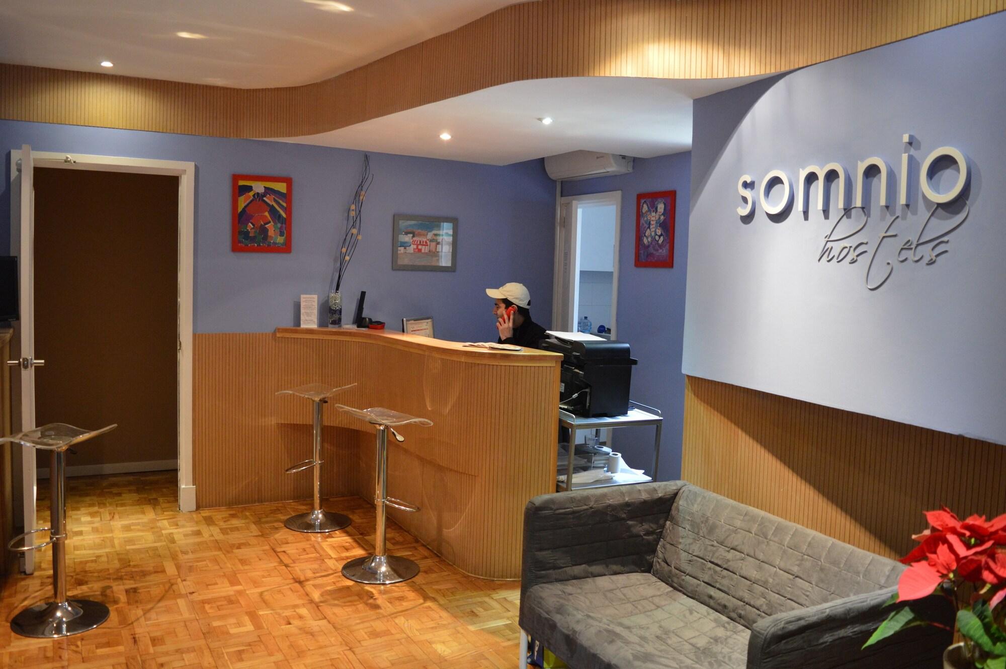 Vista Lobby Somnio Hostels