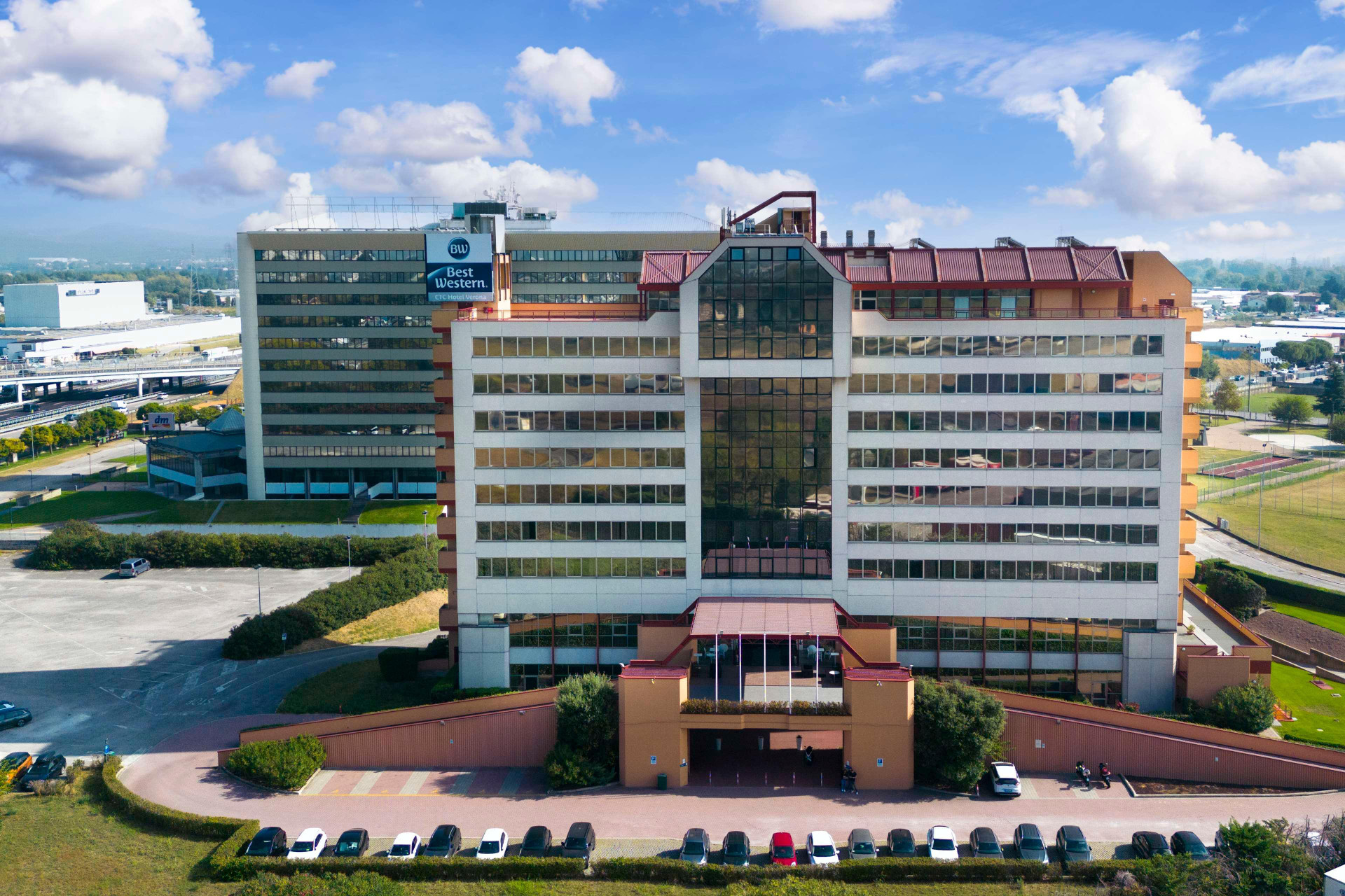 Vista Exterior Best Western CTC Hotel Verona
