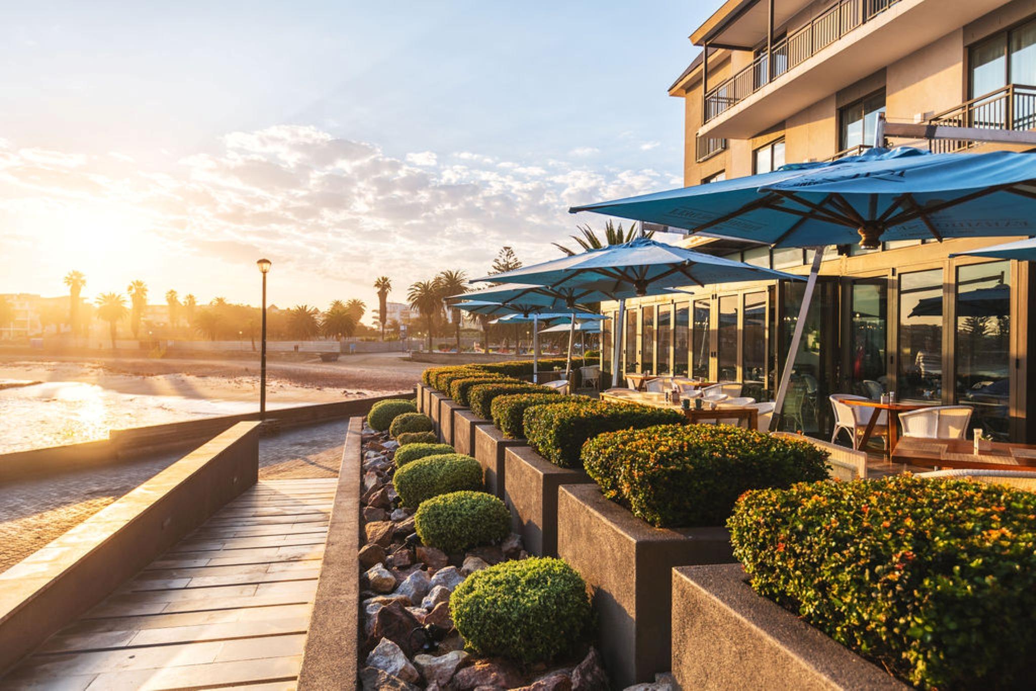 Vista Exterior Strand Hotel Swakopmund
