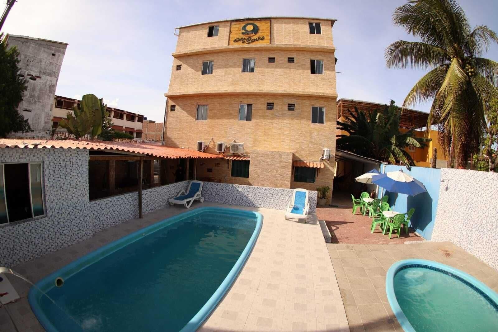 Vista Piscina Pousada Mar do Sonho