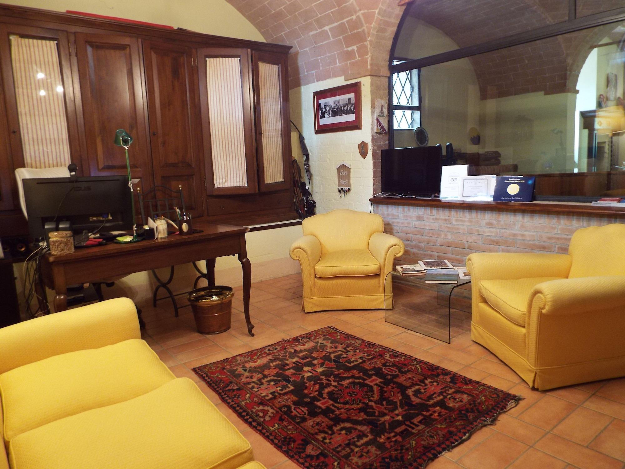 Vista Lobby Agriturismo San Fabiano