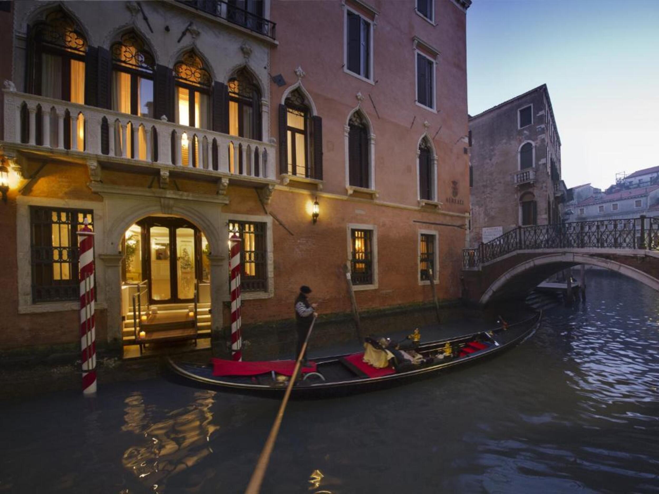 Vista da fachada Hotel Ai Reali di Venezia
