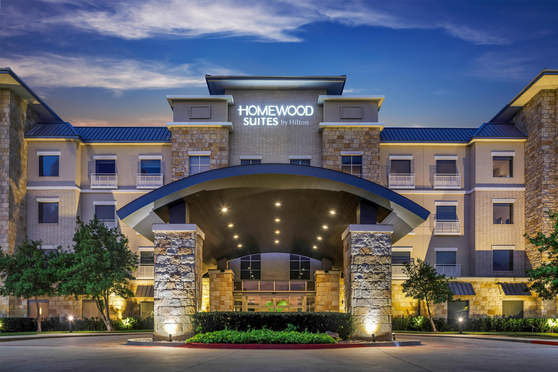 Vista Exterior Homewood Suites by Hilton Dallas-Frisco