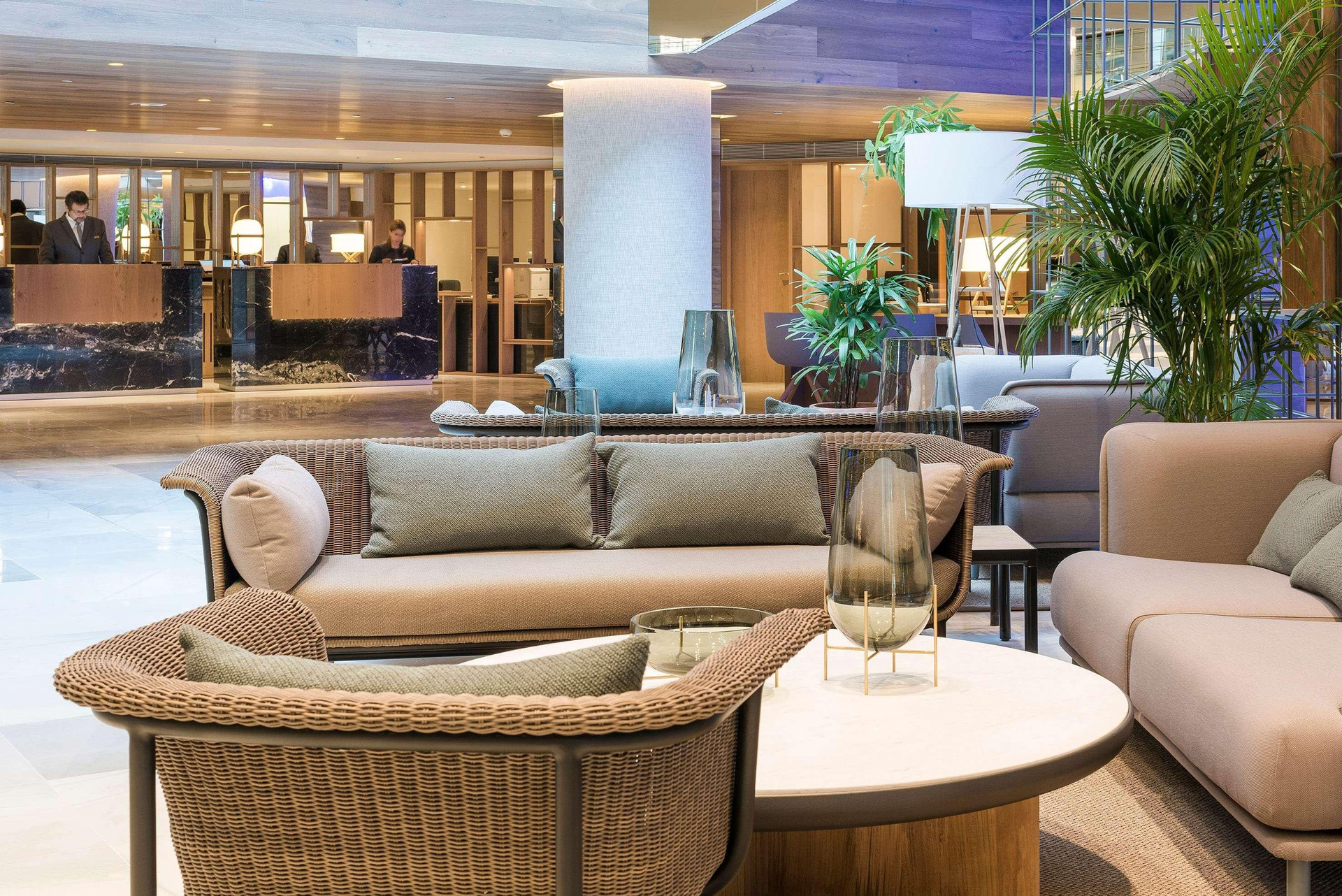 Vista Lobby Melia Palma Marina
