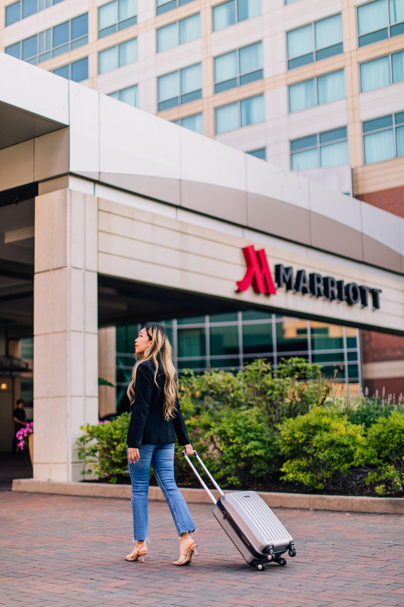 Vista Exterior Marriott Indianapolis Downtown