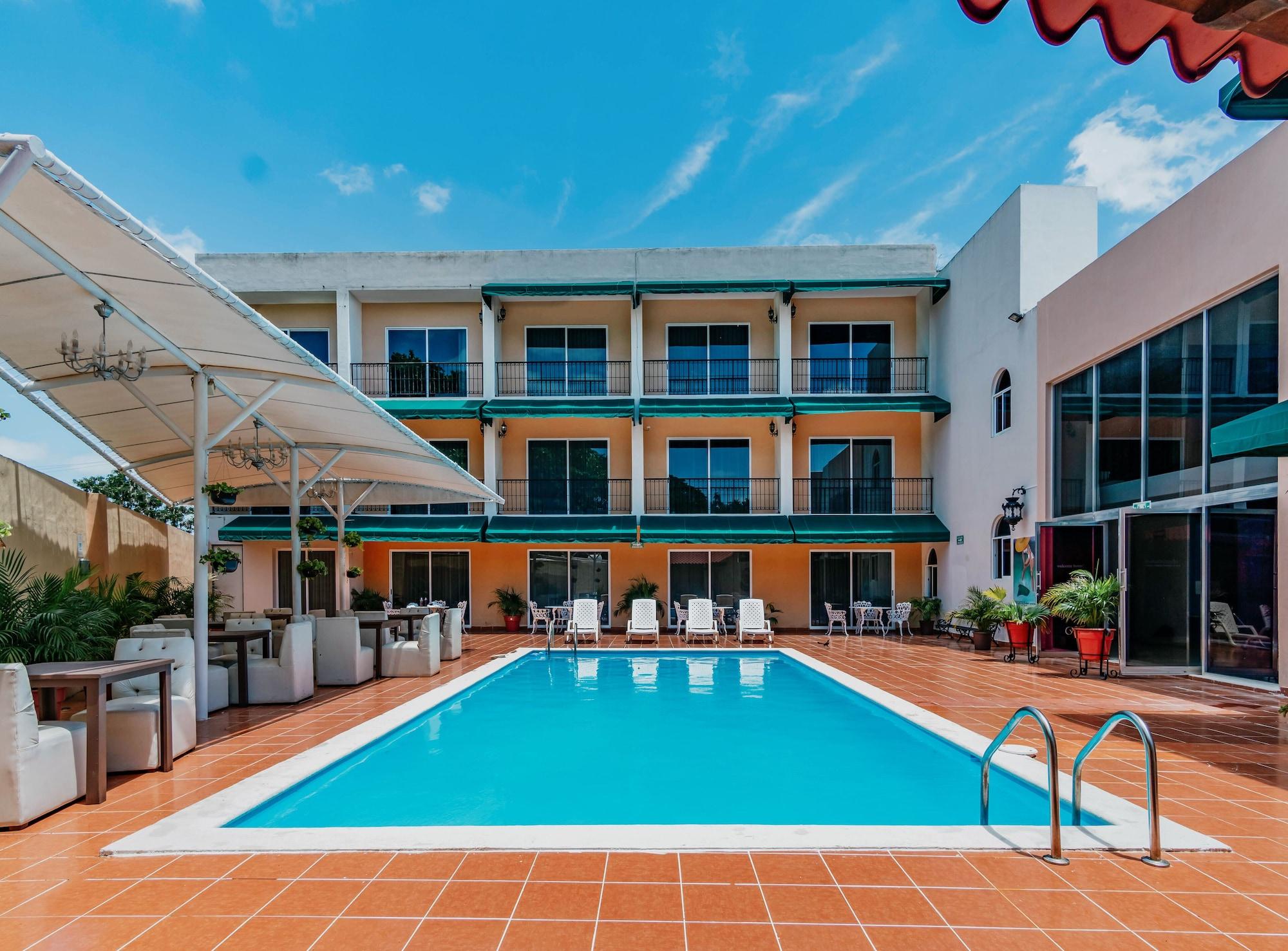 Vista Exterior Hotel Siglo 21 Merida