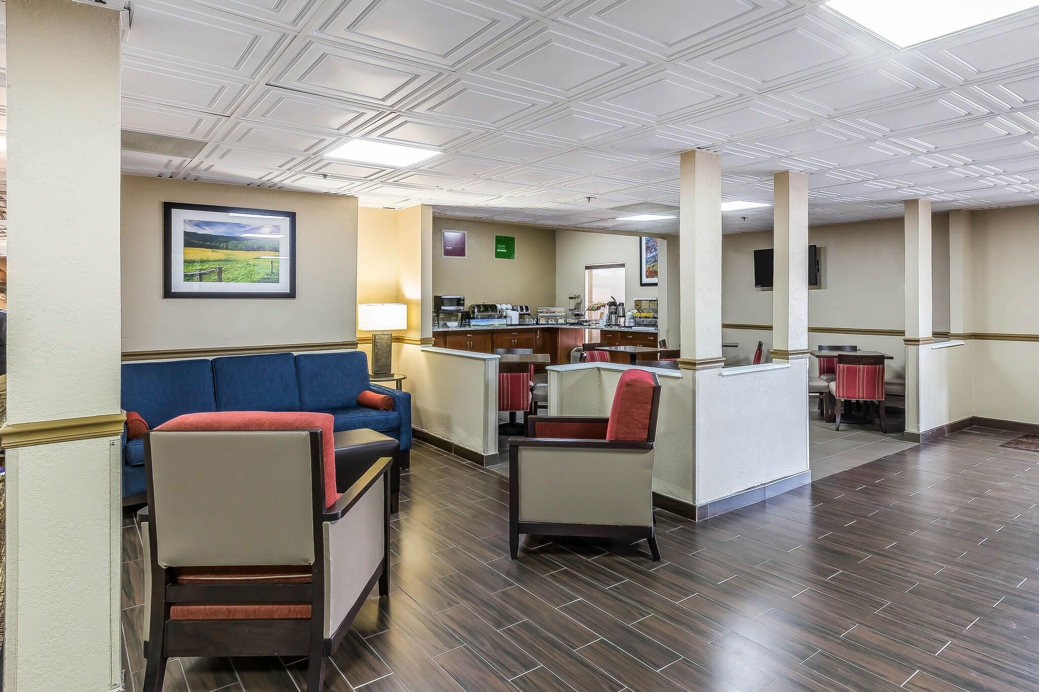 Vista Lobby Comfort Inn Kingsport Southeast