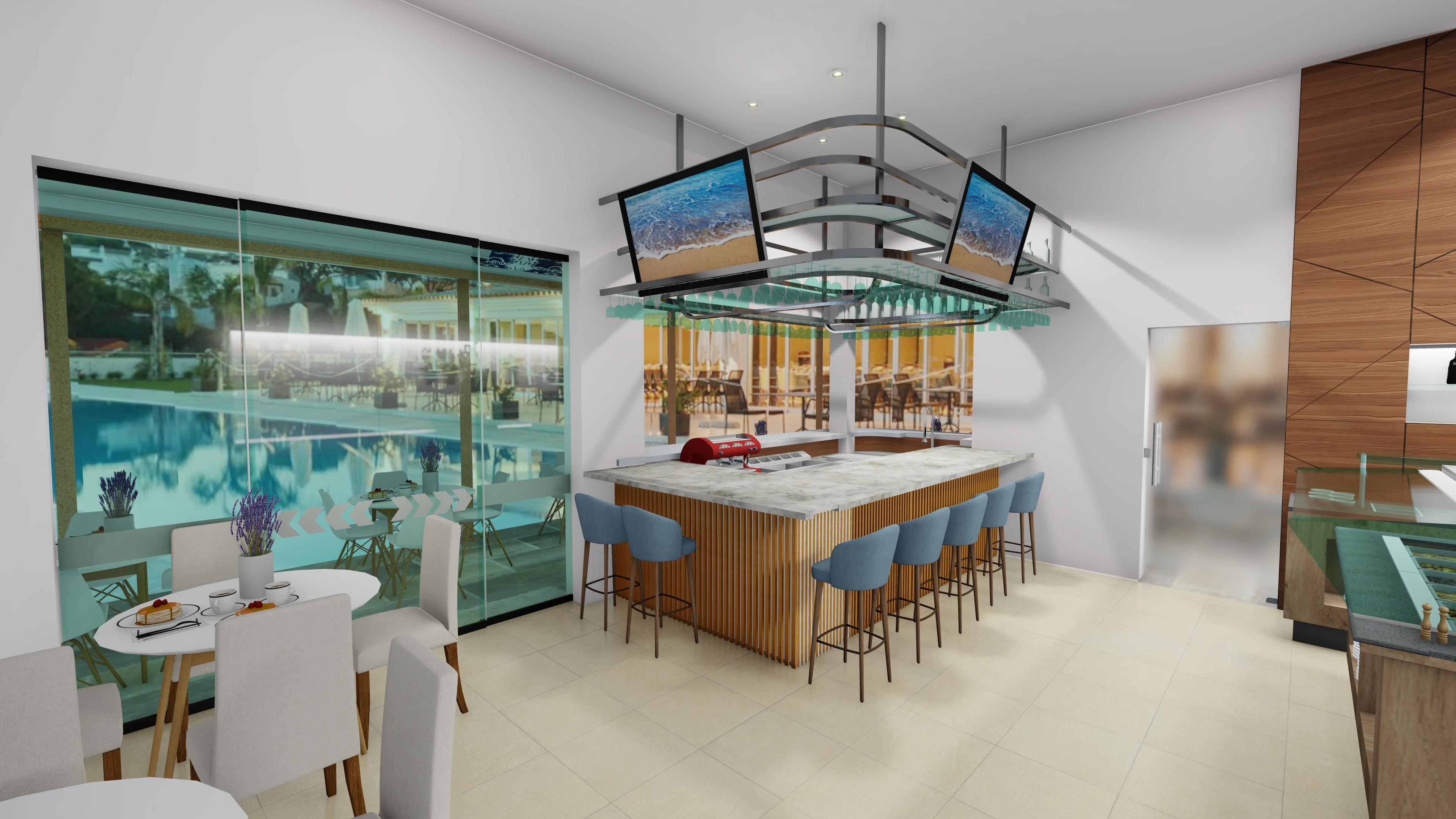 Bar/Salón Mirage Bleu