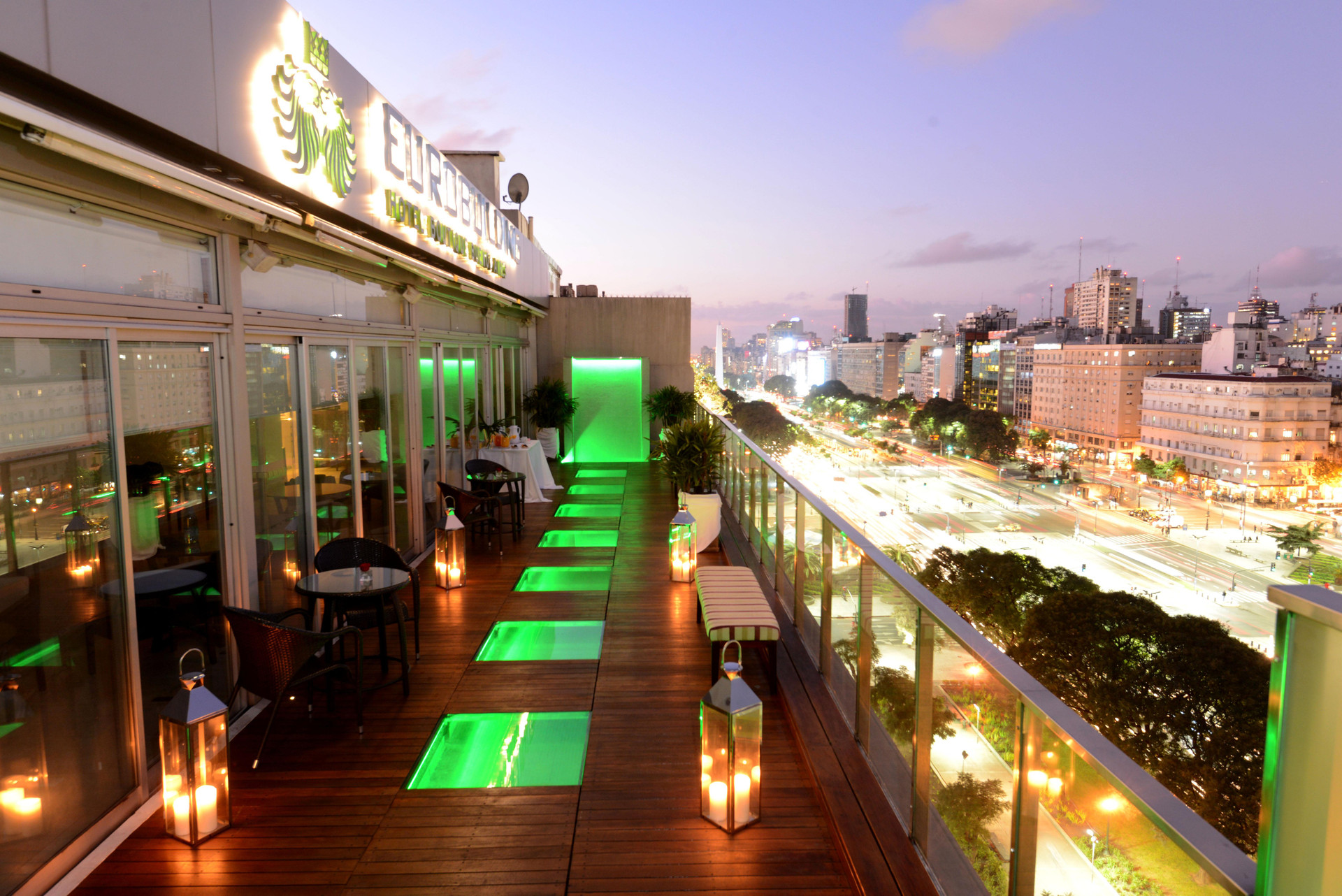 Vista a la ciudad Eurobuilding Hotel Boutique Buenos Aires