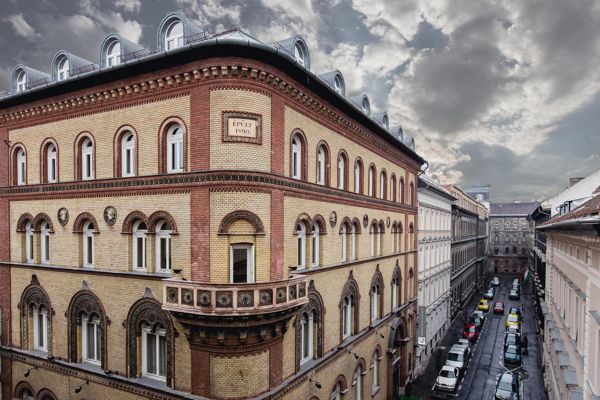 Vista Exterior Hotel Museum Budapest