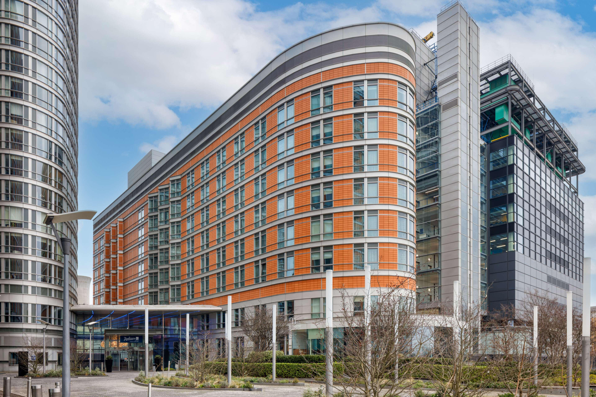 Vista Exterior Radisson Blu Hotel, London Canary Wharf East
