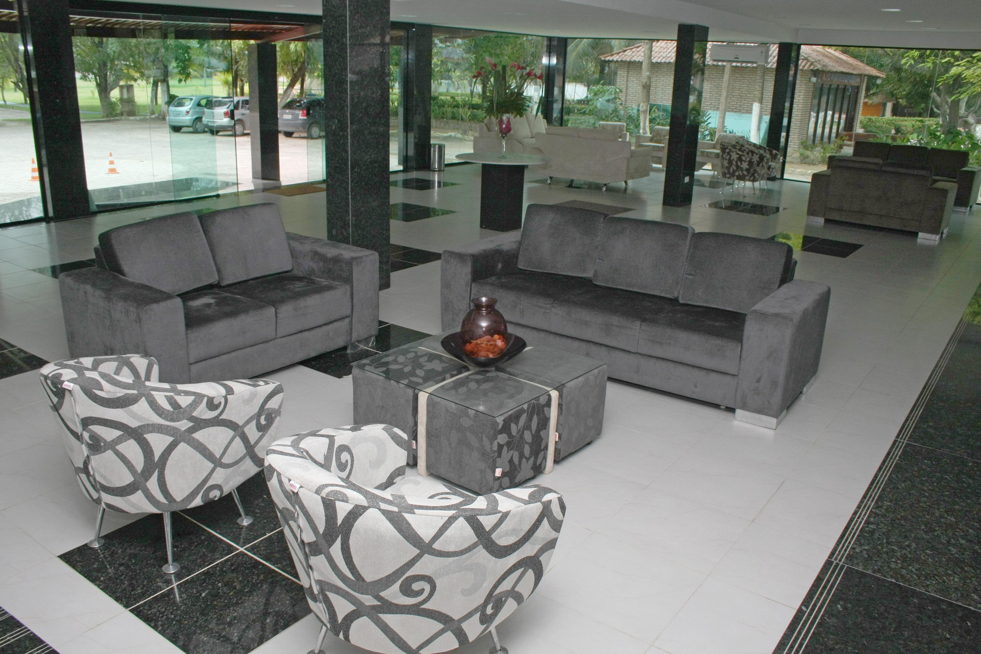 Vista Lobby Hotel Praia Dourada
