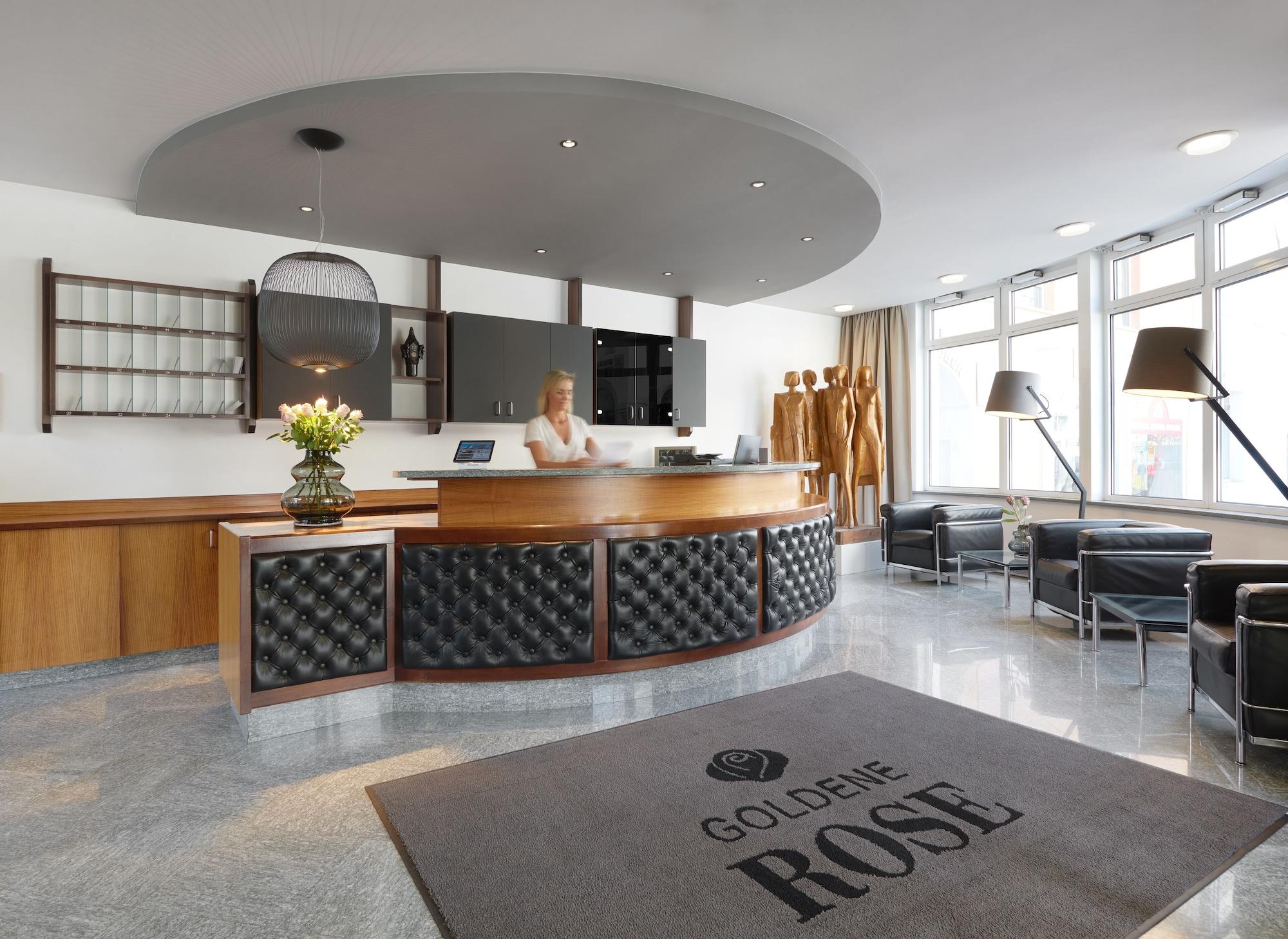 Vista Lobby Hotel Goldene Rose
