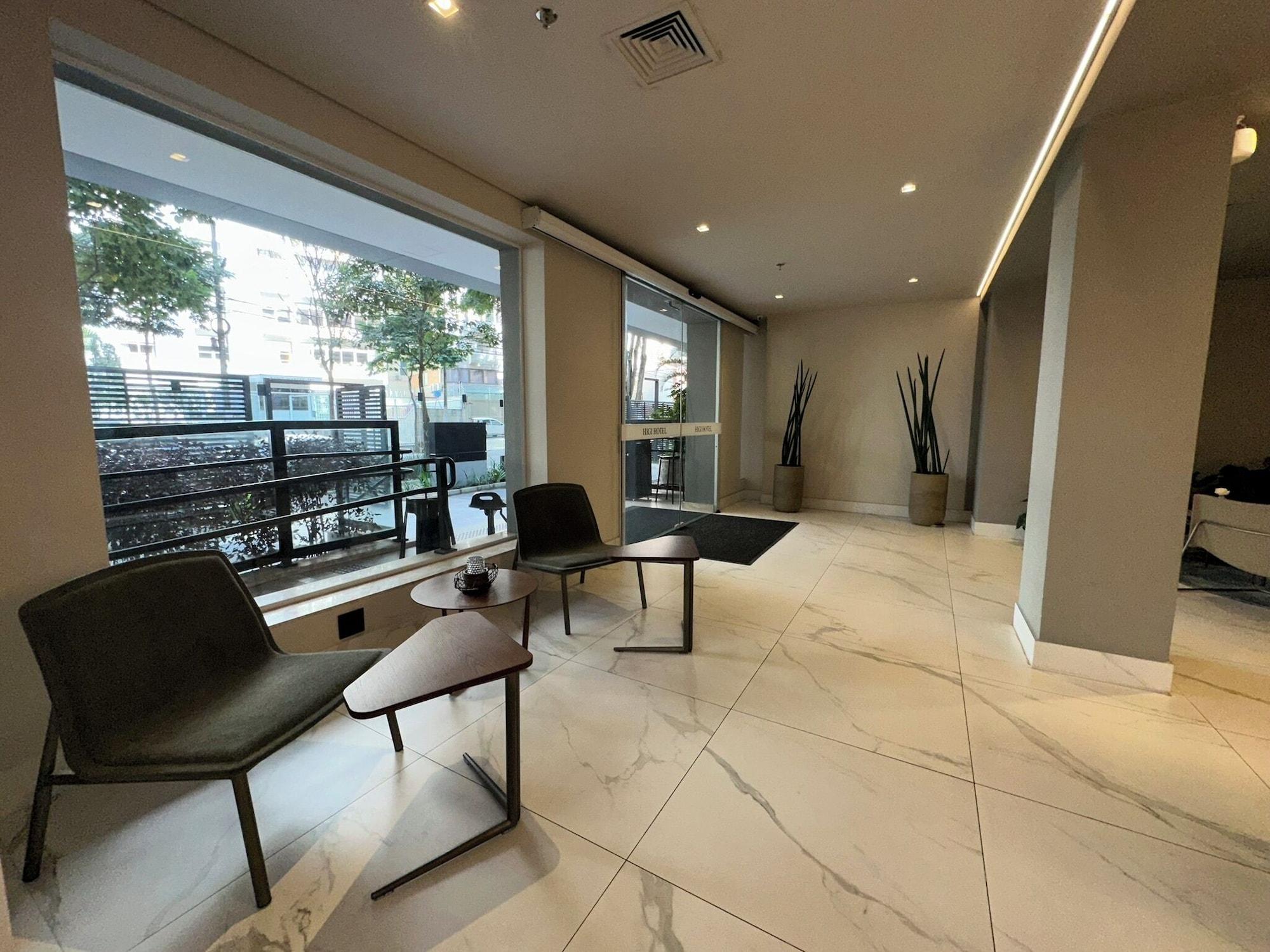 Vista Lobby HIGI HOTEL SÃO PAULO
