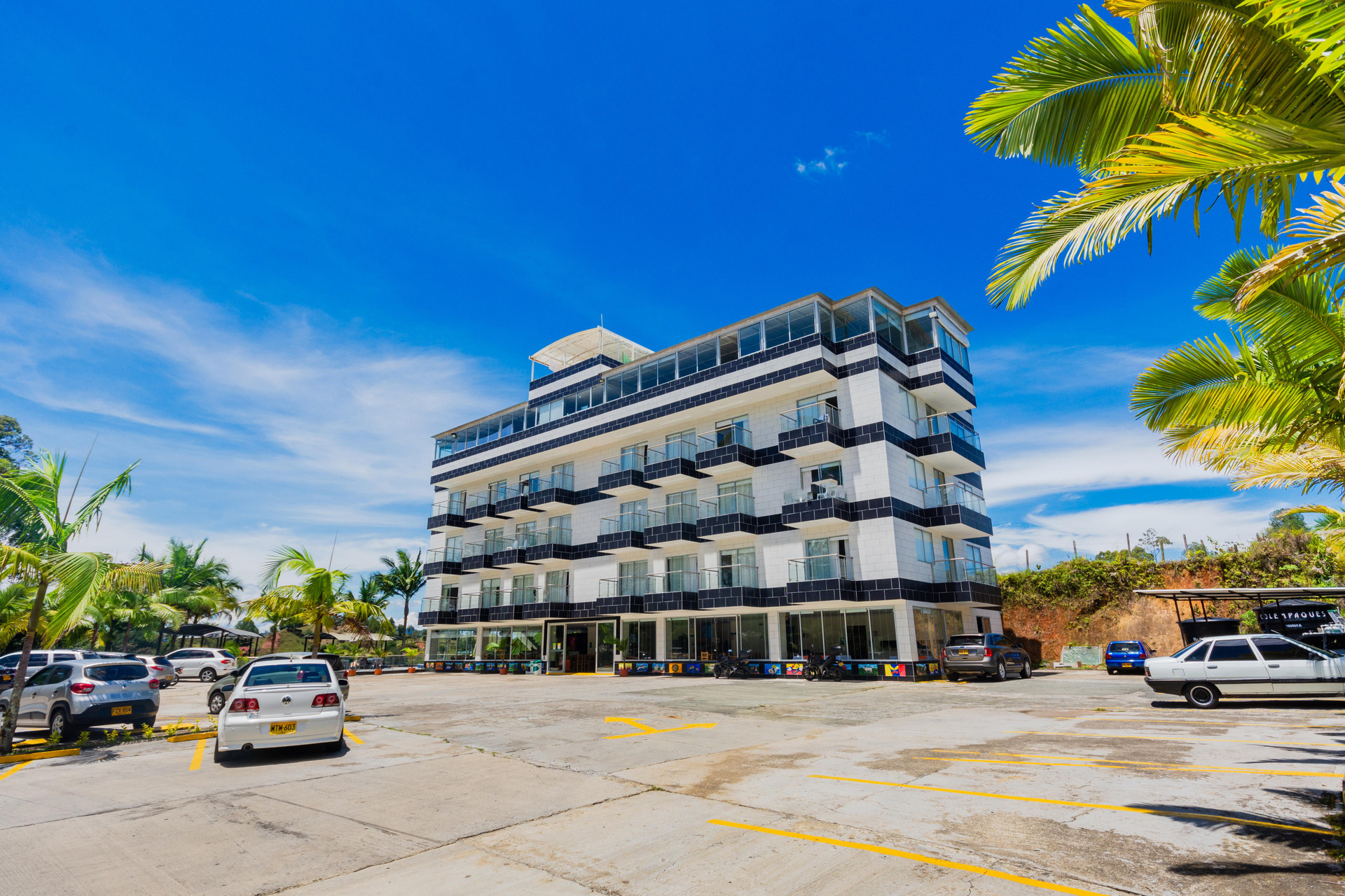 Vista Exterior Hotel Verony Guatape