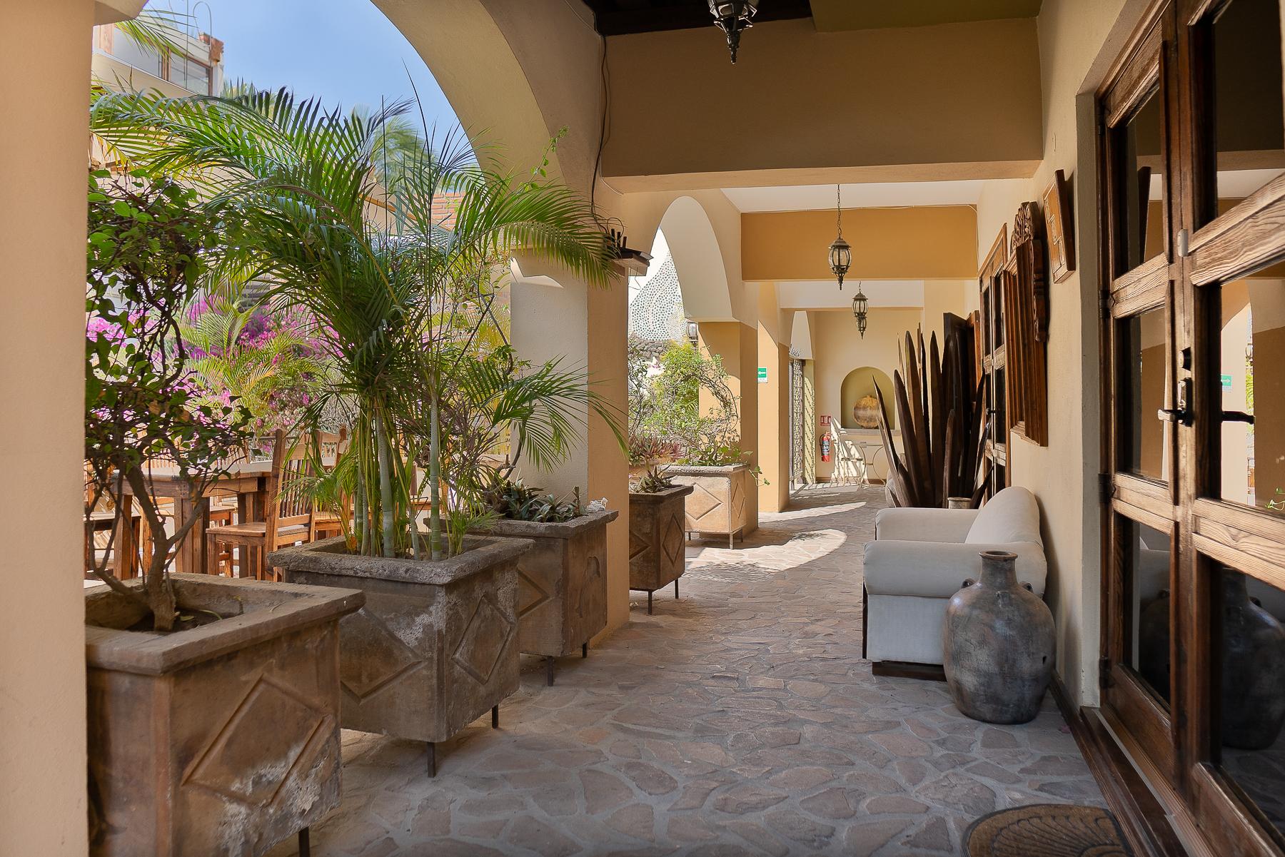 Vista Lobby Posada De Las Flores La Paz