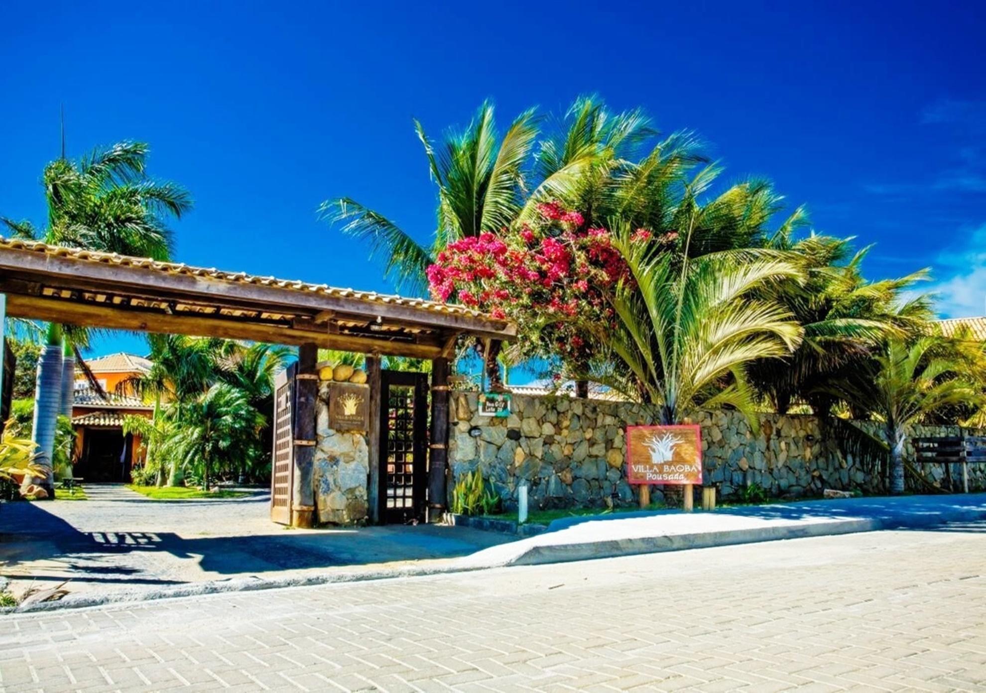 Vista Exterior Pousada Villa Baoba