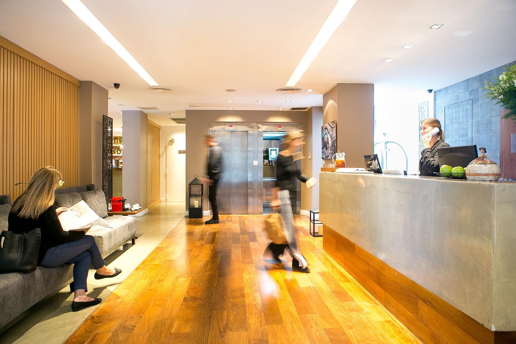 Vista Lobby Nuss Hotel Buenos Aires Soho