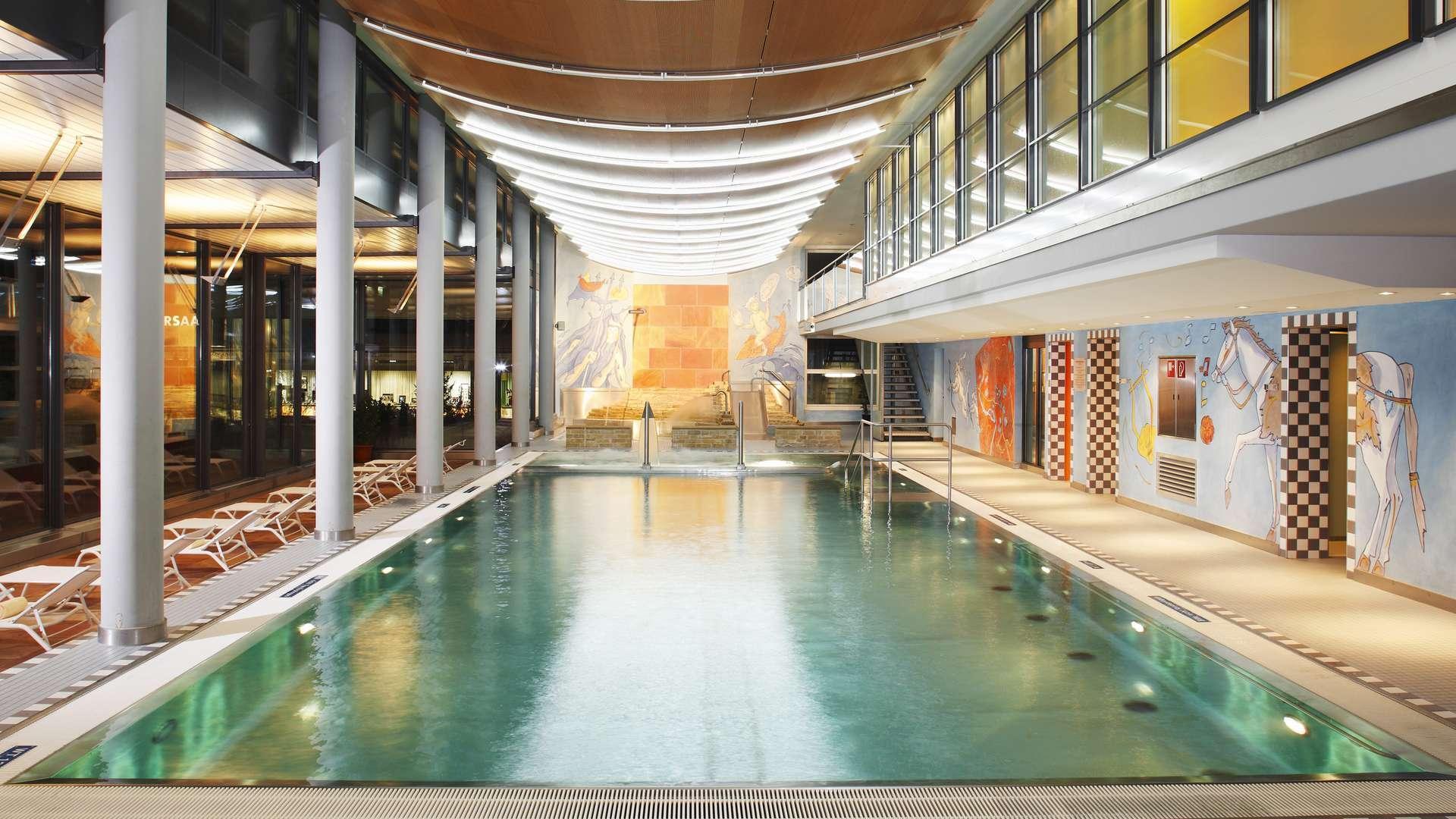 Vista Piscina Hapimag Resort Interlaken