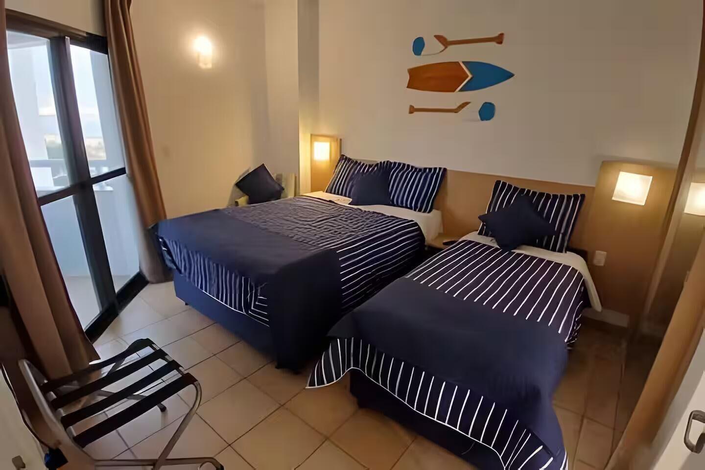 Habitación SHB Pé na Areia Piscina Vista Incrível