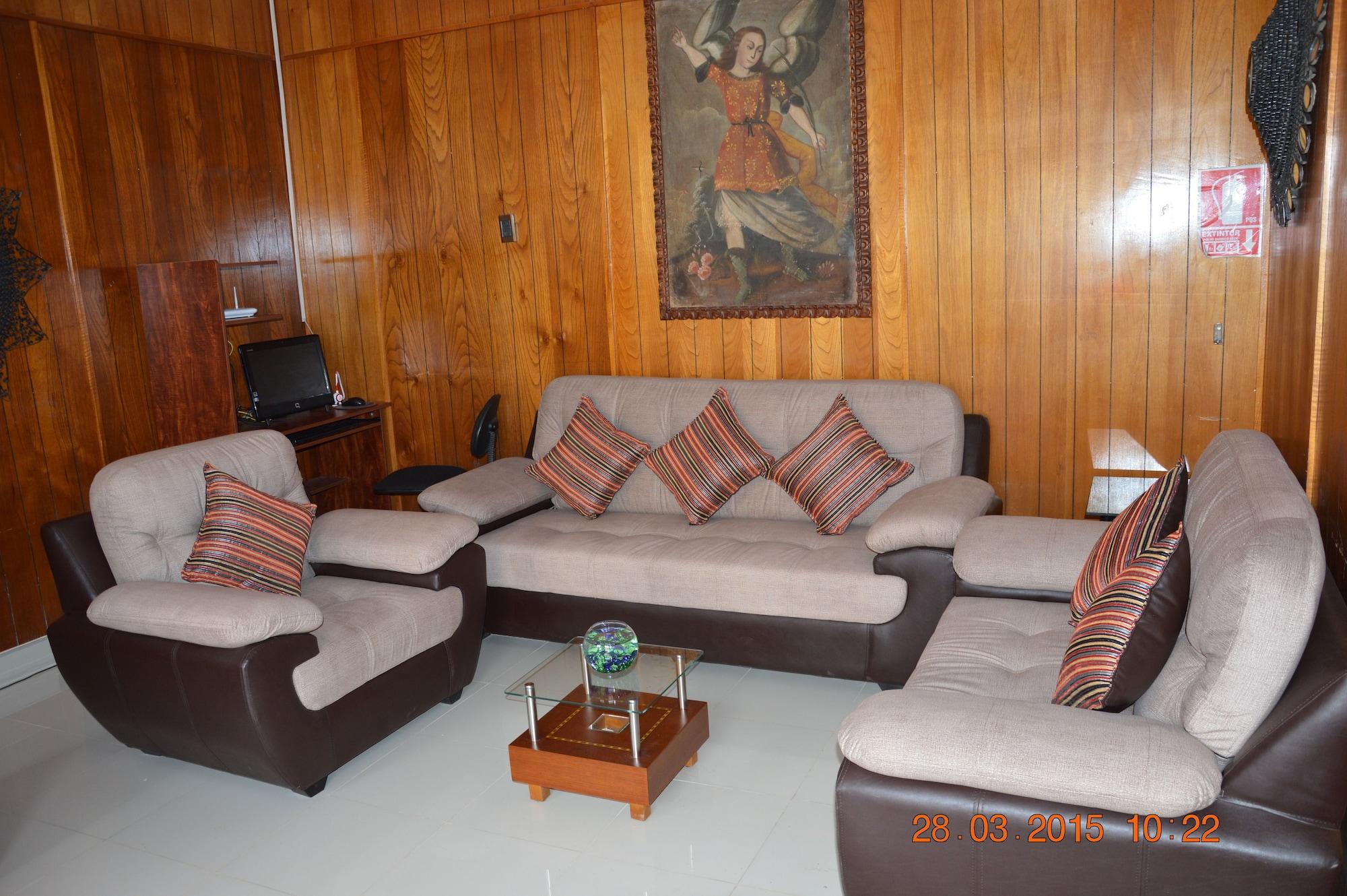 Vista Lobby Hostal Huaynapata